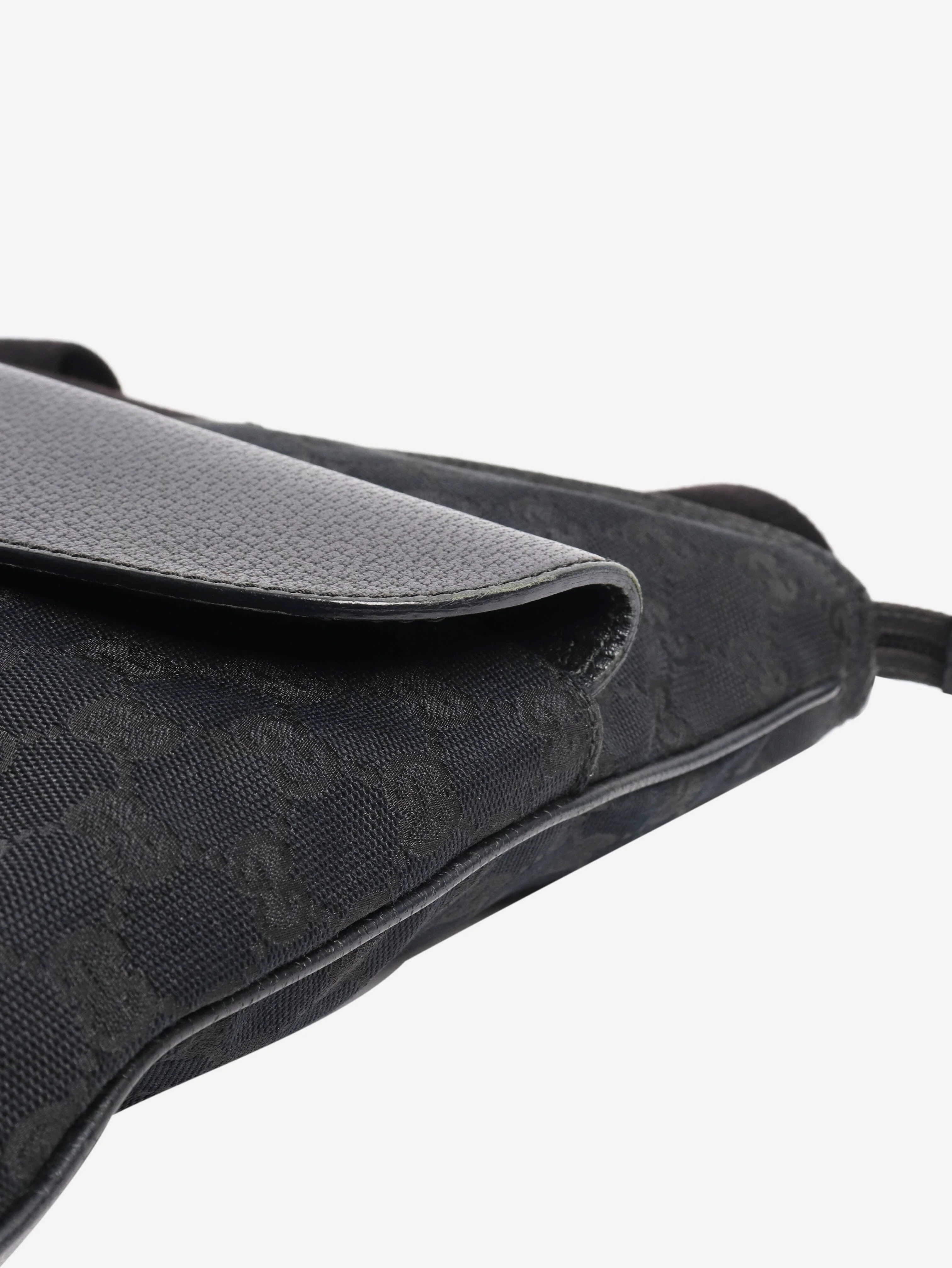 Black GG canvas messenger bag - Image 7