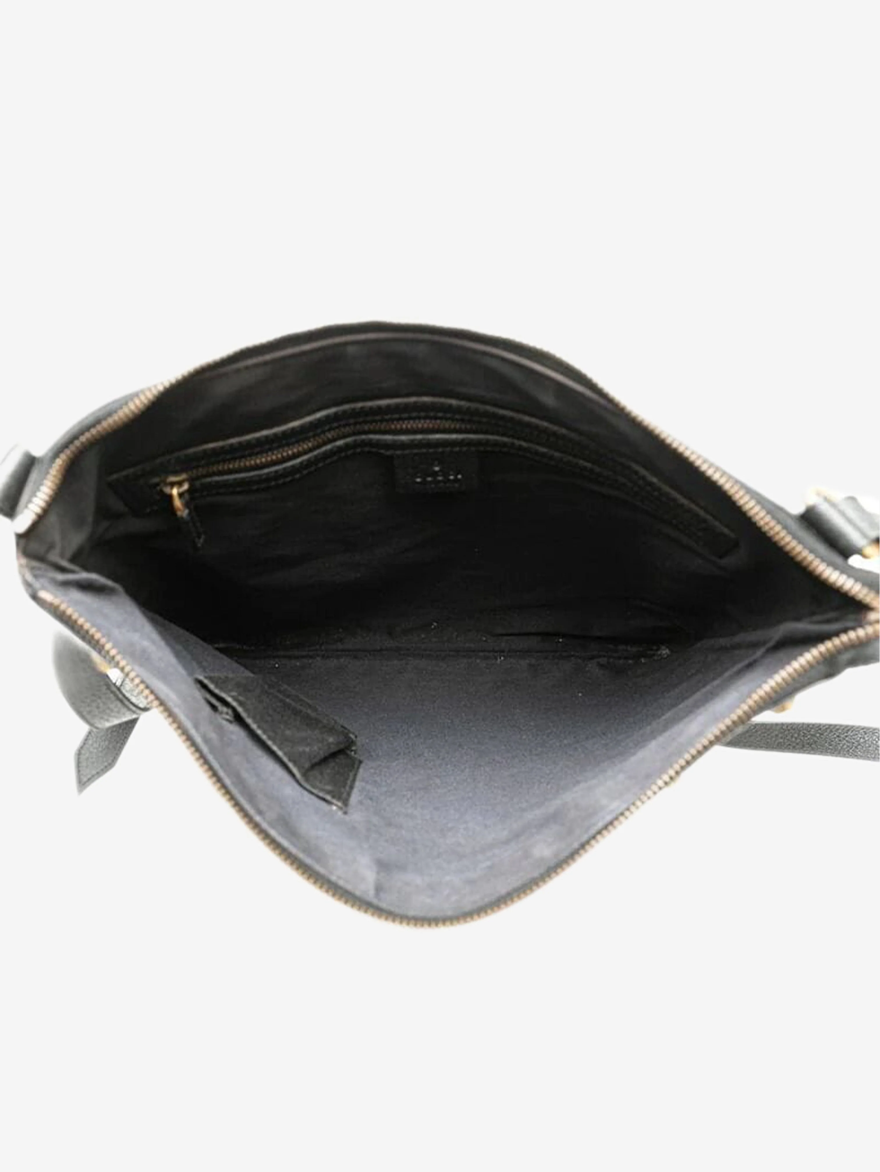 Black GG canvas studded shoulder bag - Image 5
