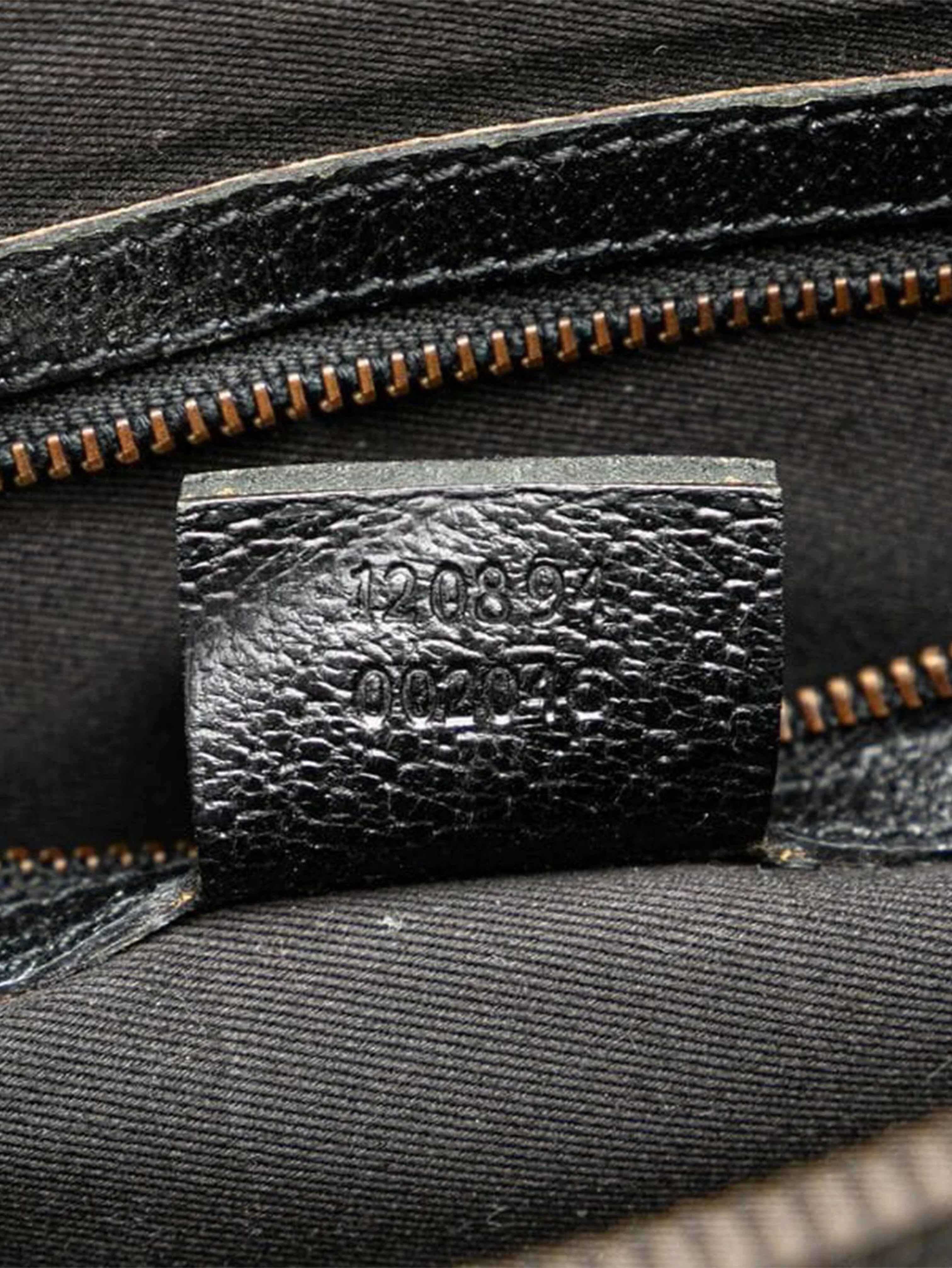 Black GG canvas studded shoulder bag - Image 7