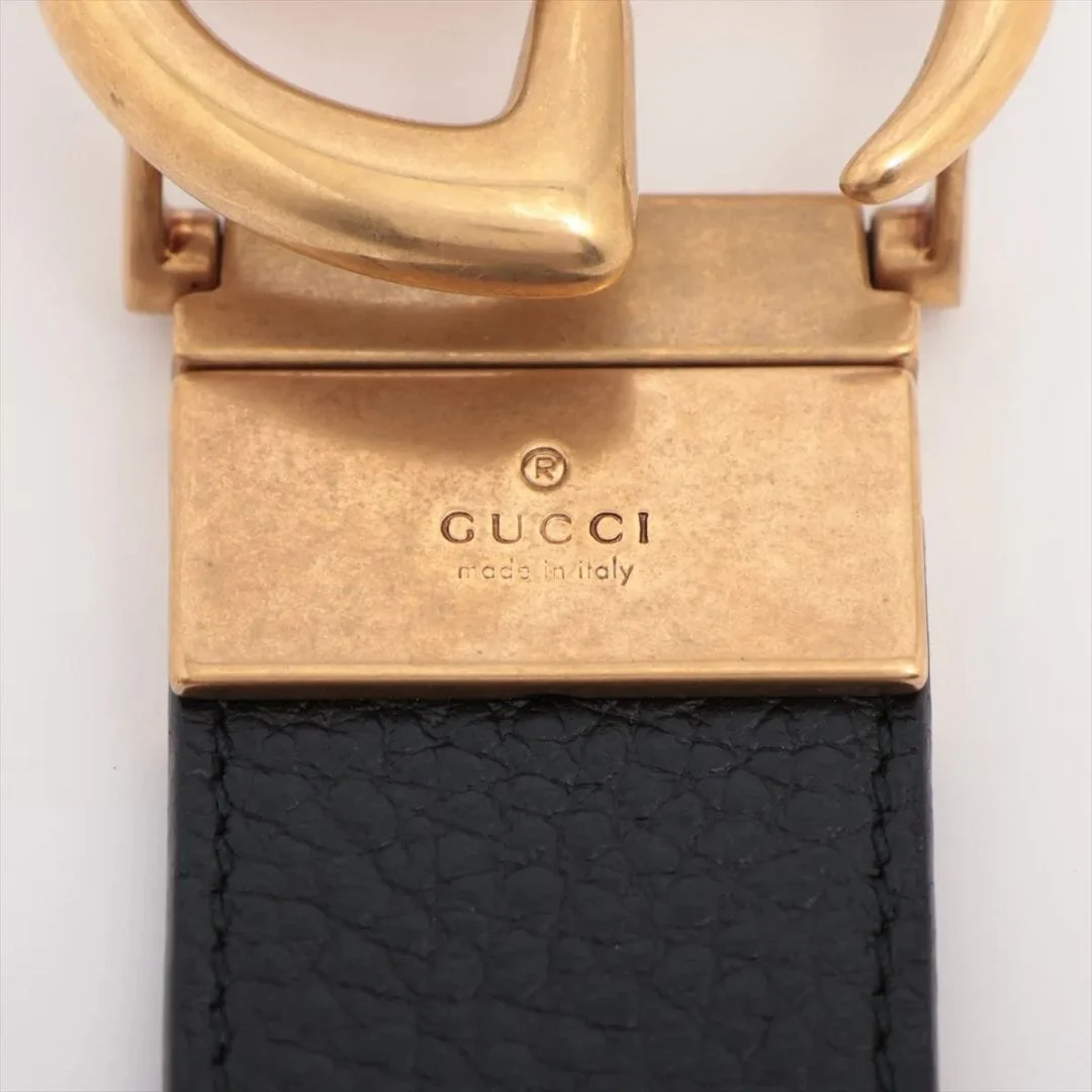 Black GG Marmont leather belt - Image 5