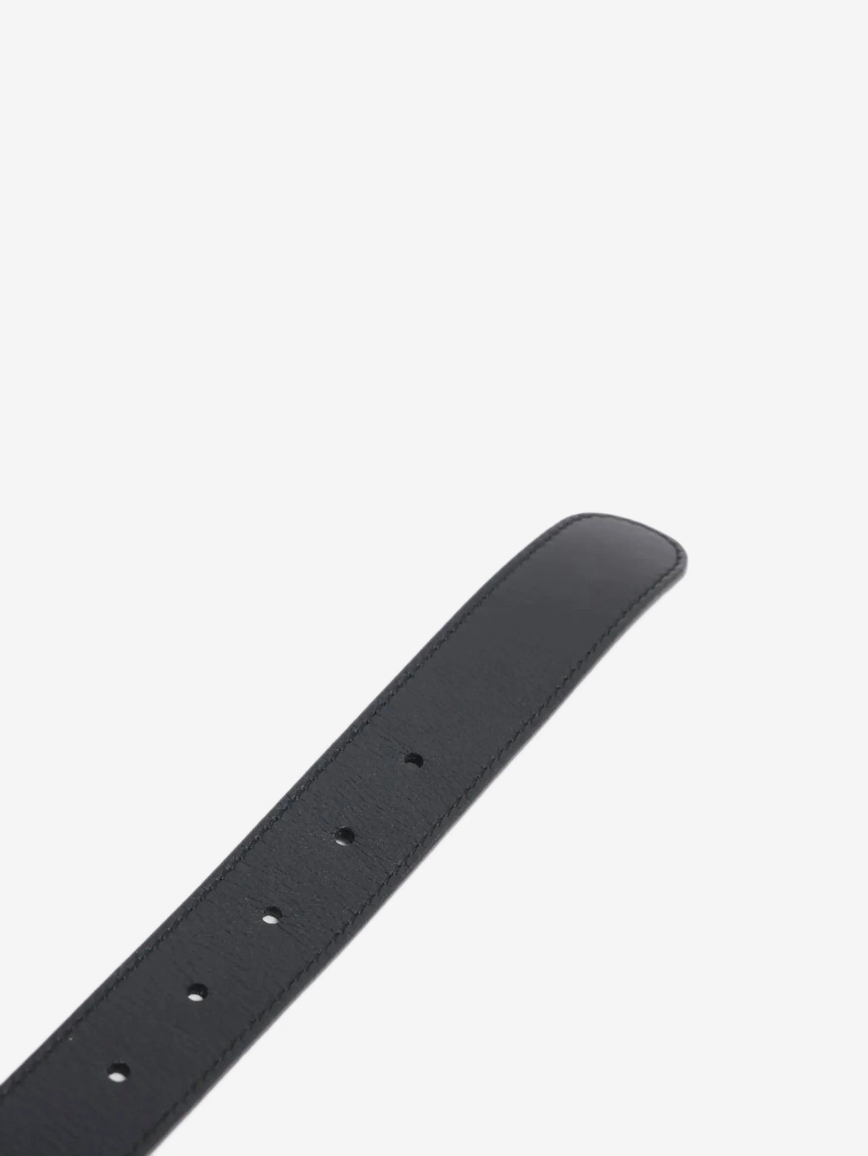 Black GG Marmont leather belt - Image 3