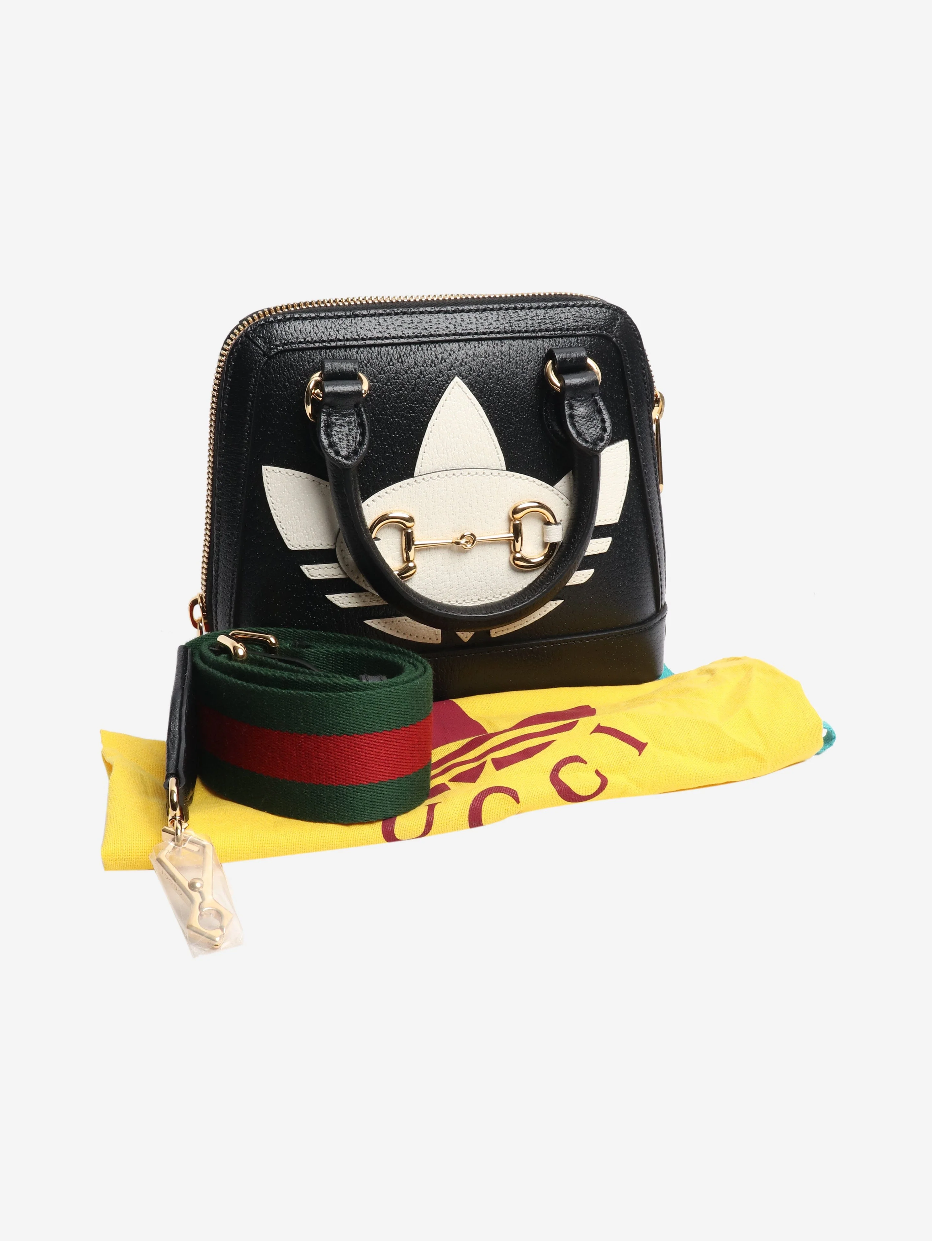 Black Horsebit leather shoulder bag - Image 10