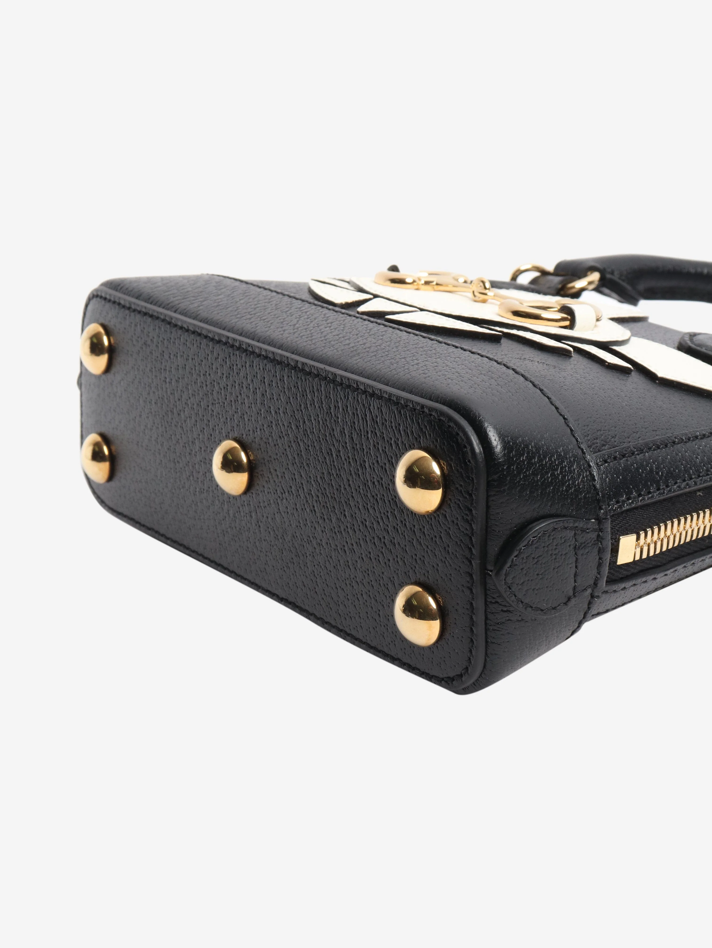 Black Horsebit leather shoulder bag - Image 4