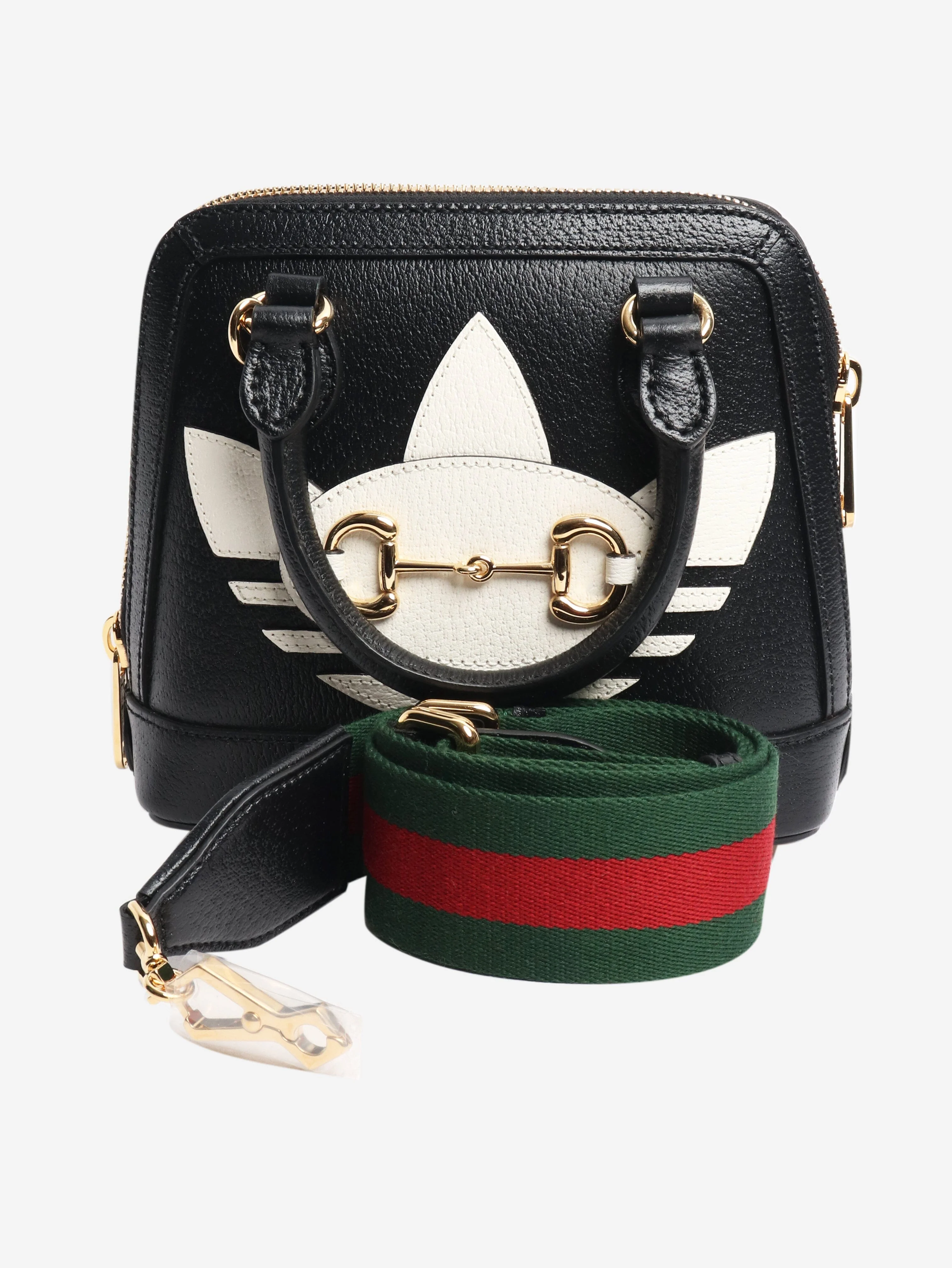Black Horsebit leather shoulder bag - Image 7