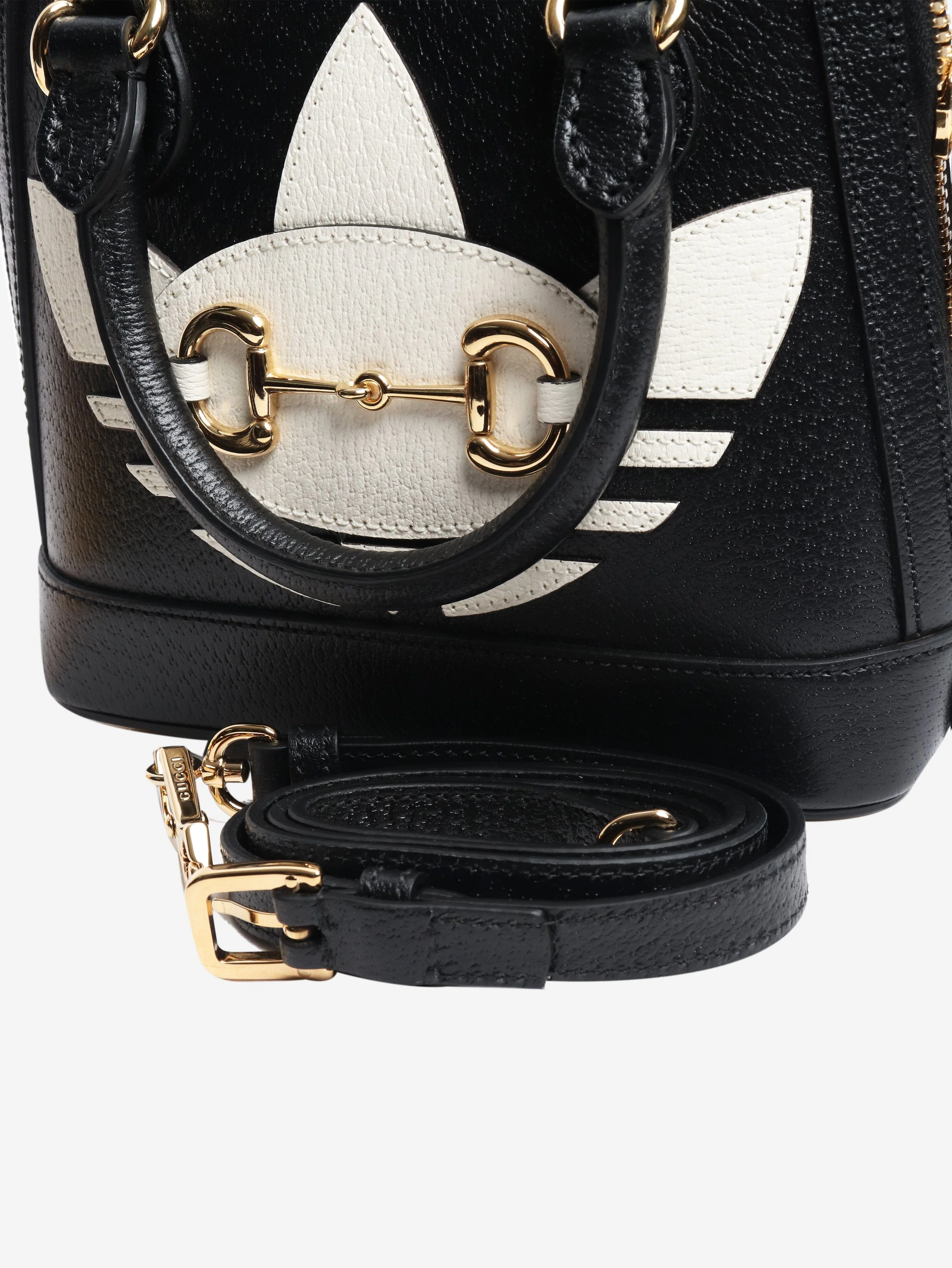 Black Horsebit leather shoulder bag - Image 8