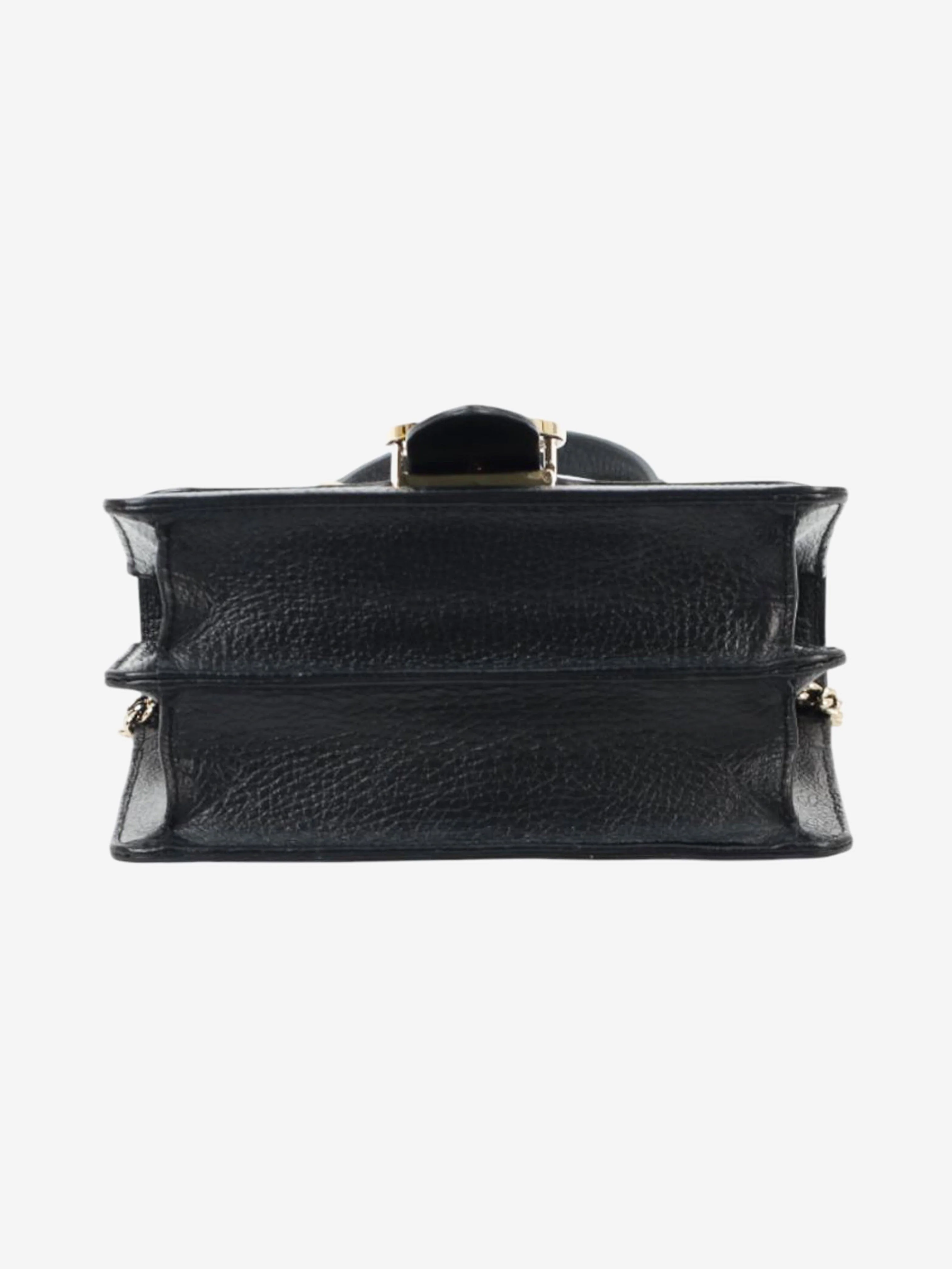 Black Interlocking G leather shoulder bag - Image 6