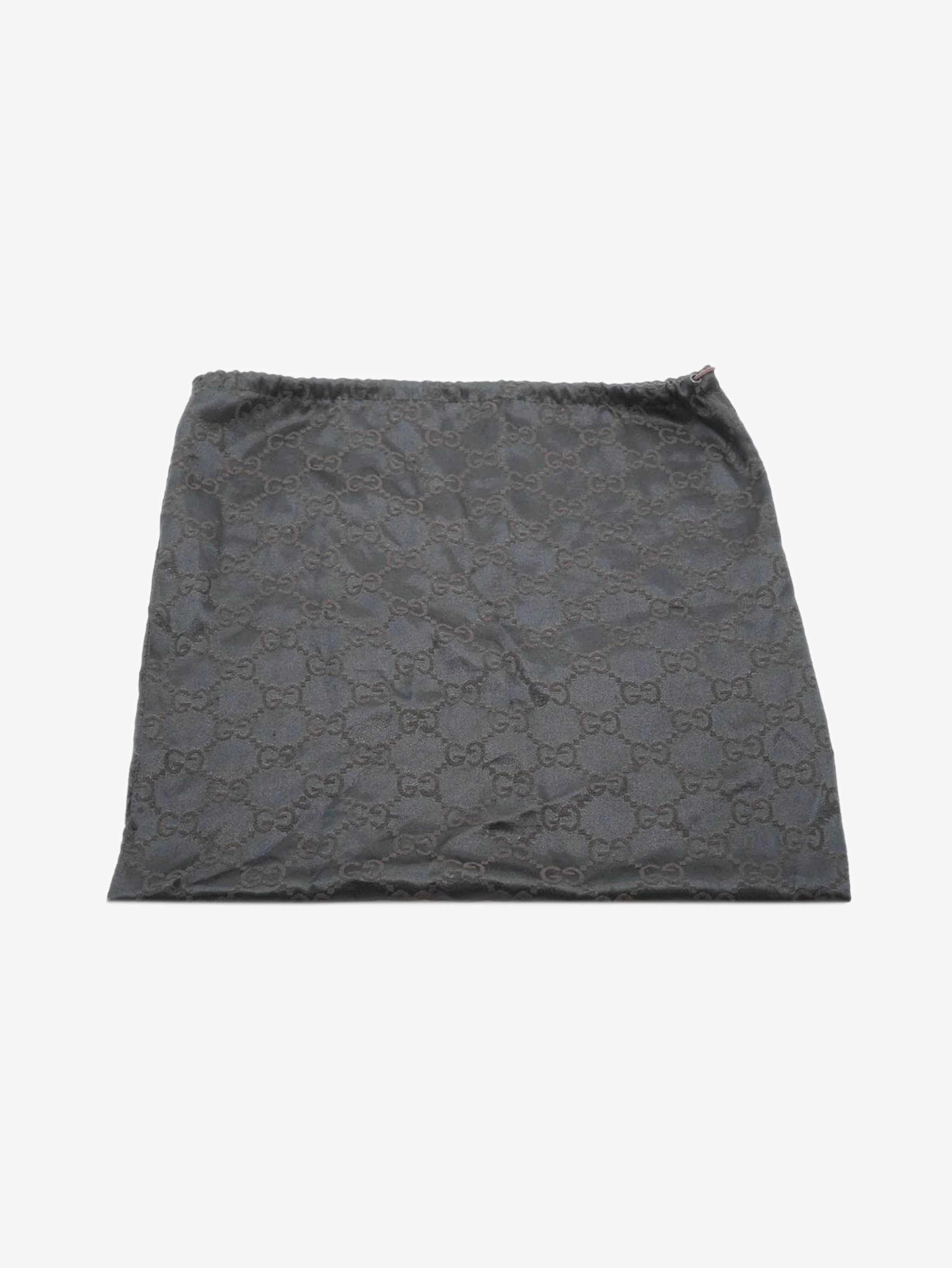 Black Jackie canvas and leather bag - Image 15