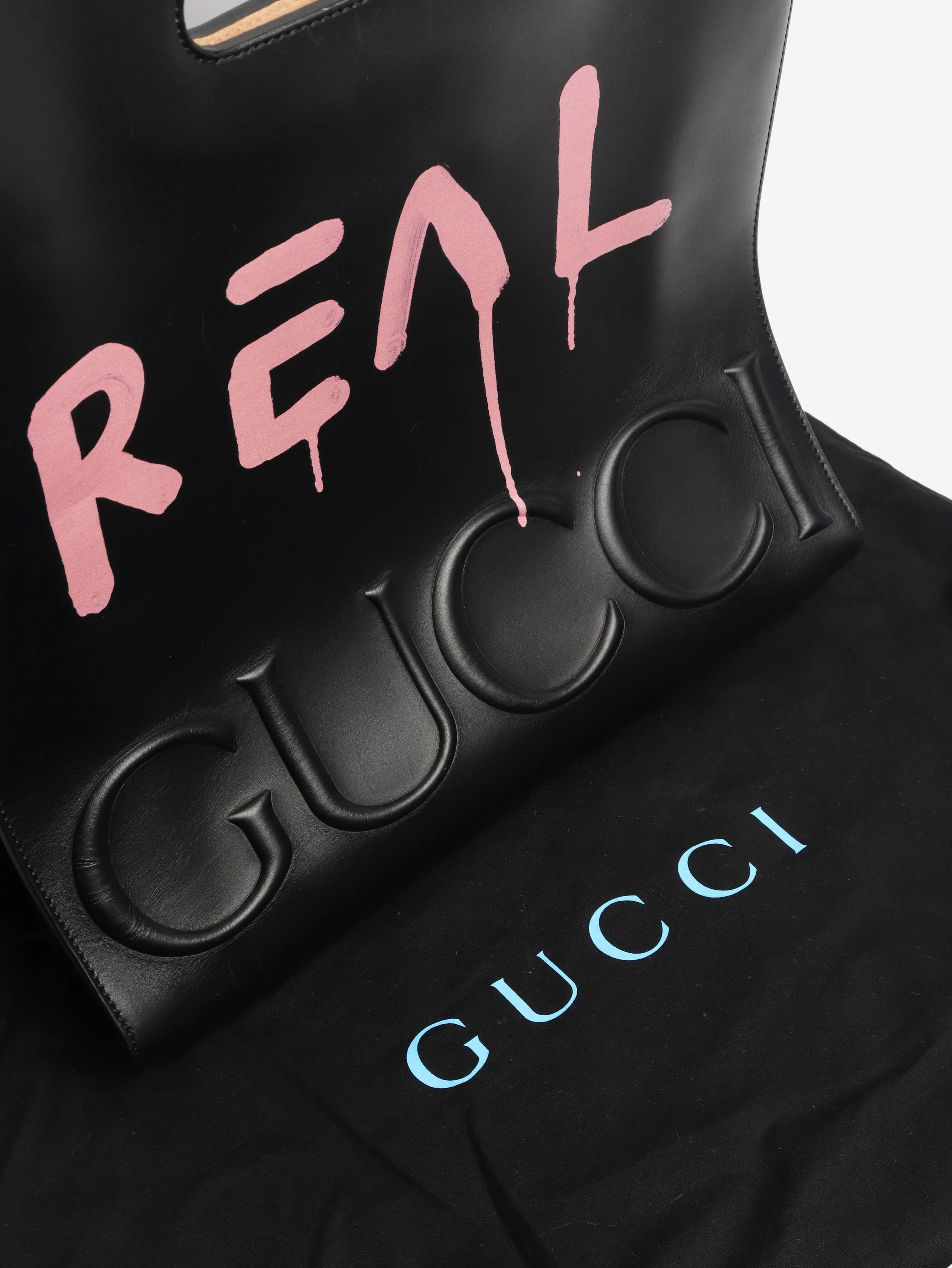 Black REAL tote bag - Image 8