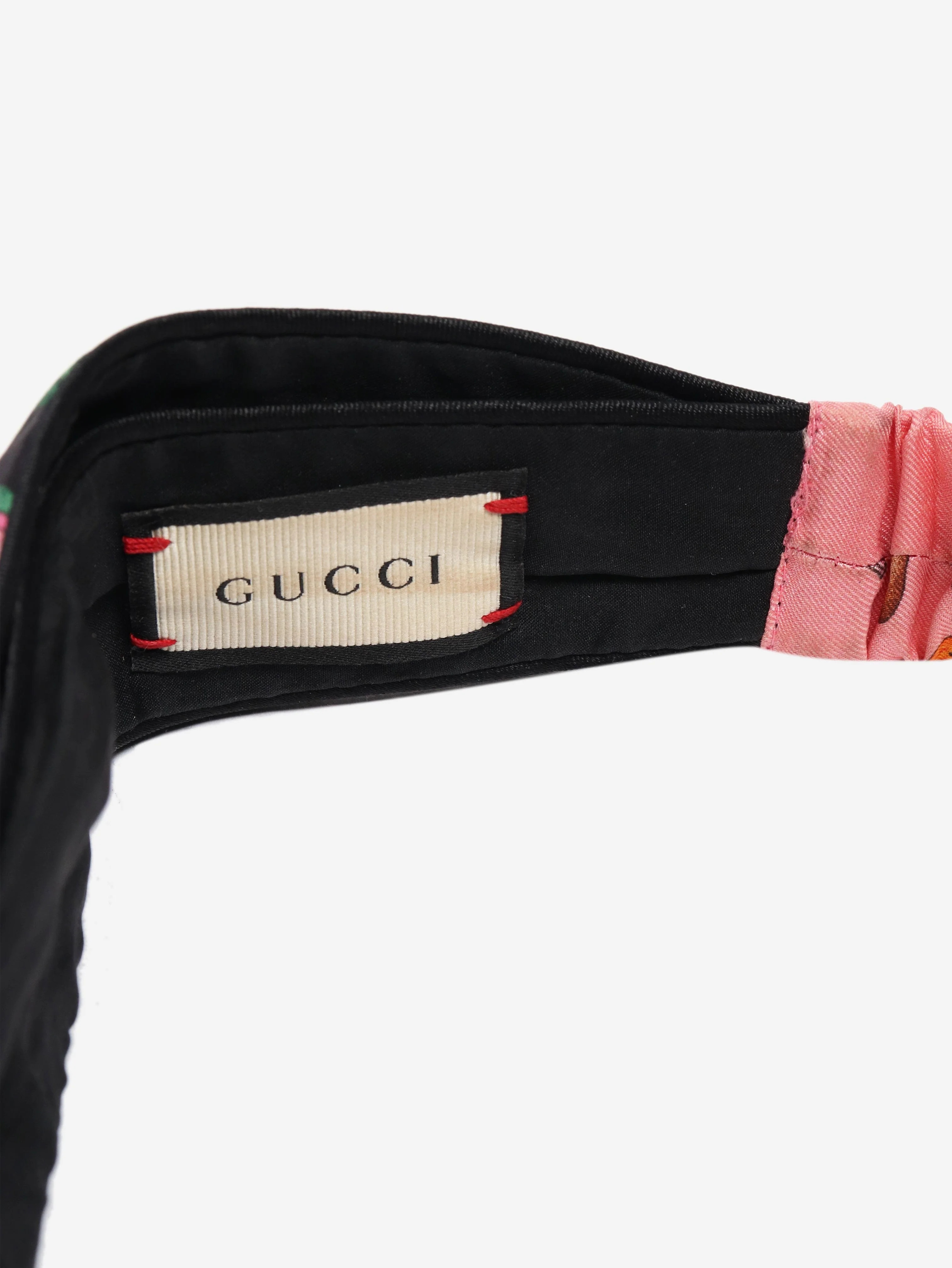 Black silk headband - Image 4