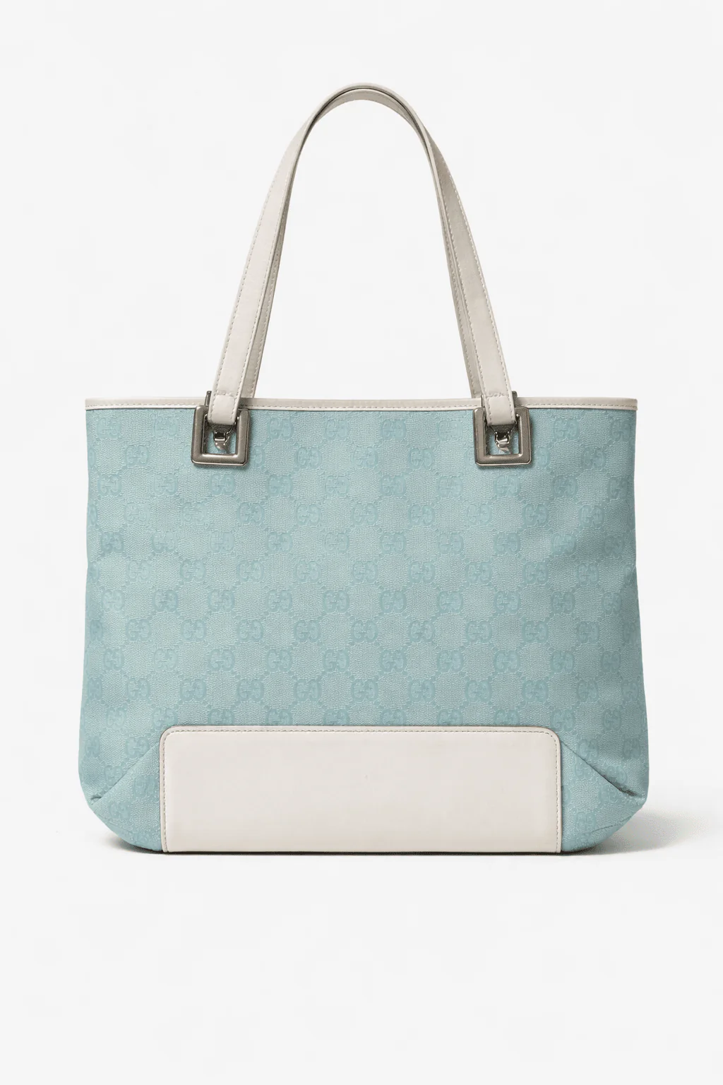 Blue GG Monogram tote bag
