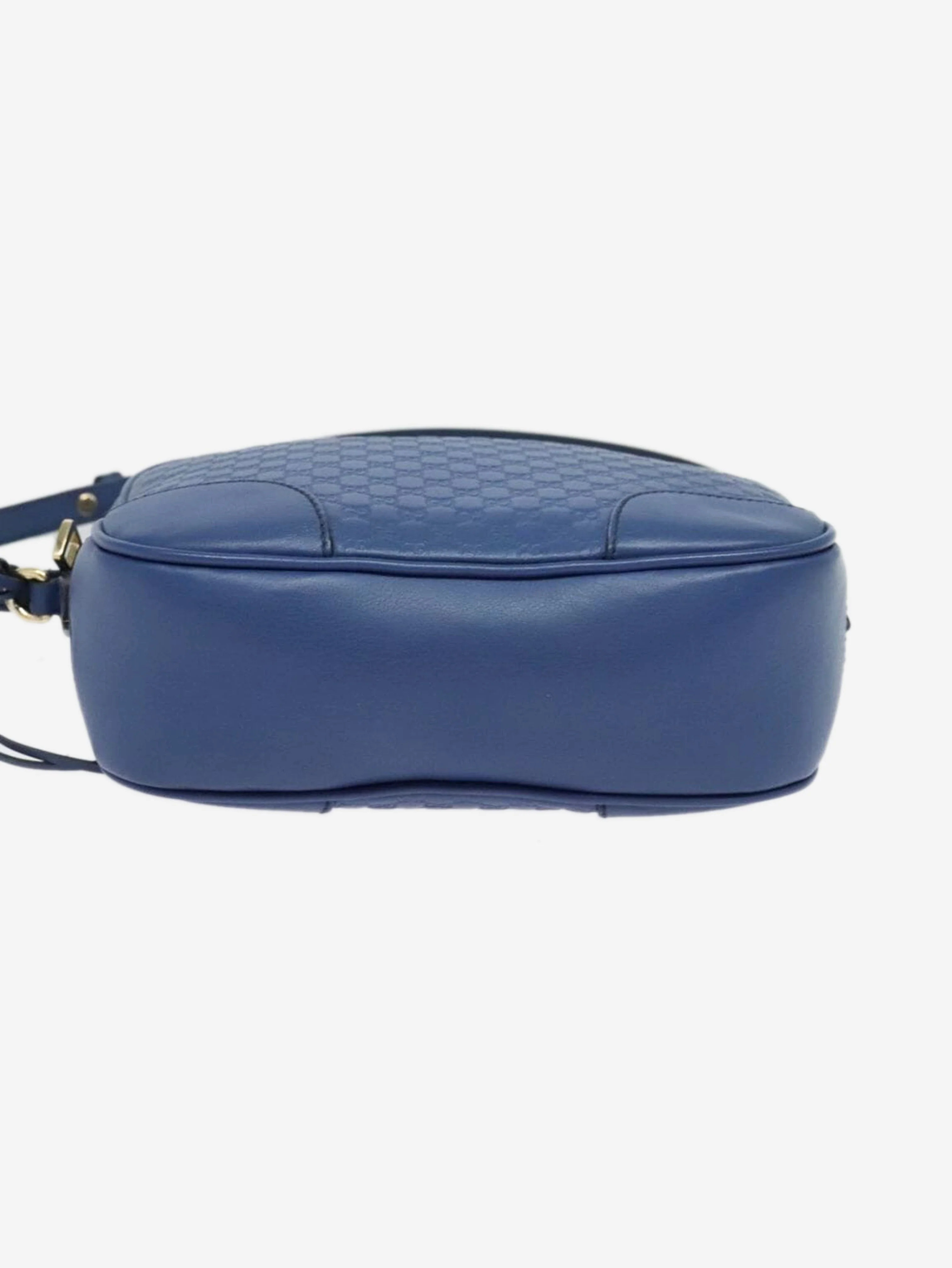 Blue micro GG Guccissima bag - Image 11