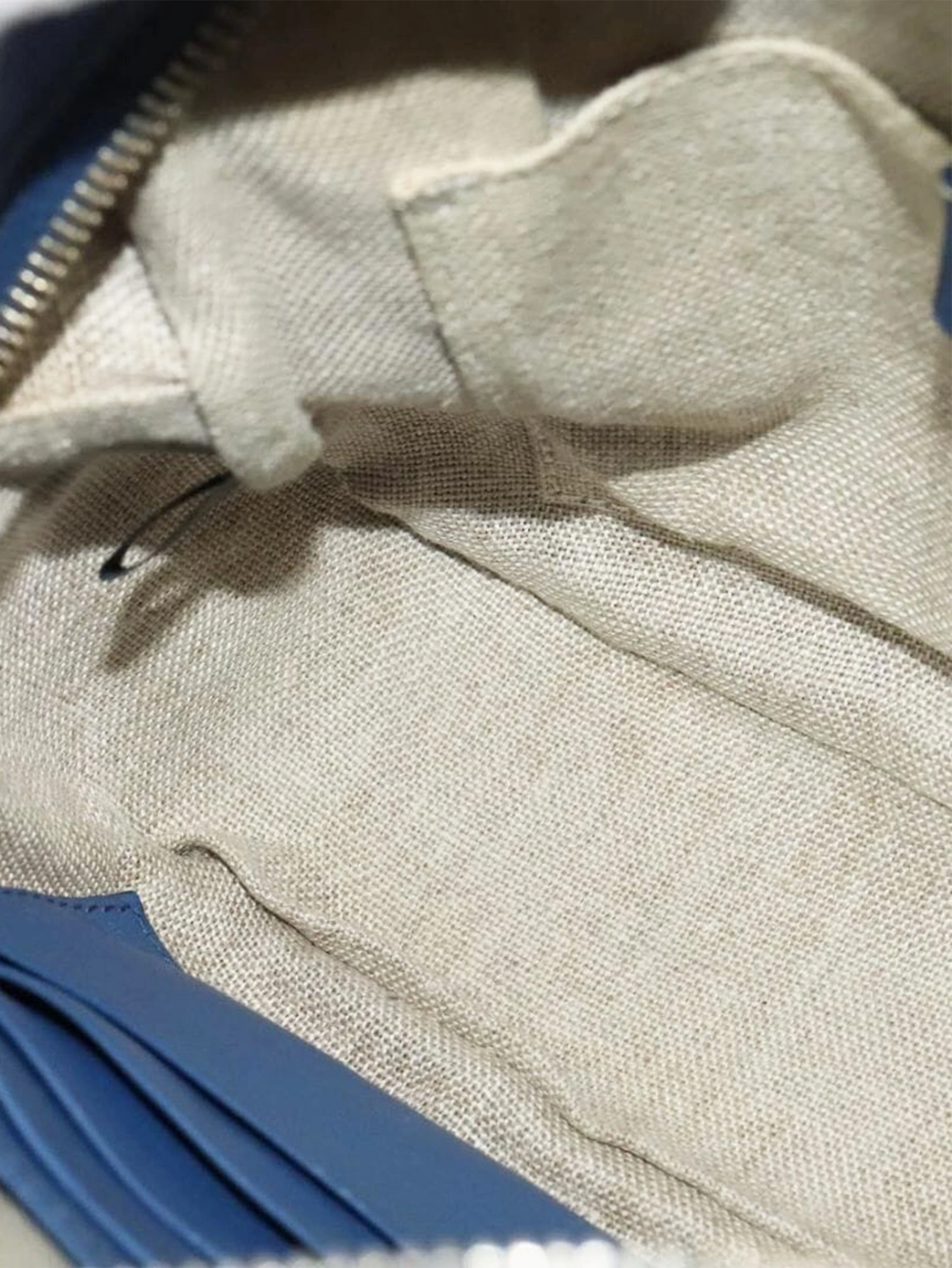 Blue micro GG Guccissima bag - Image 19