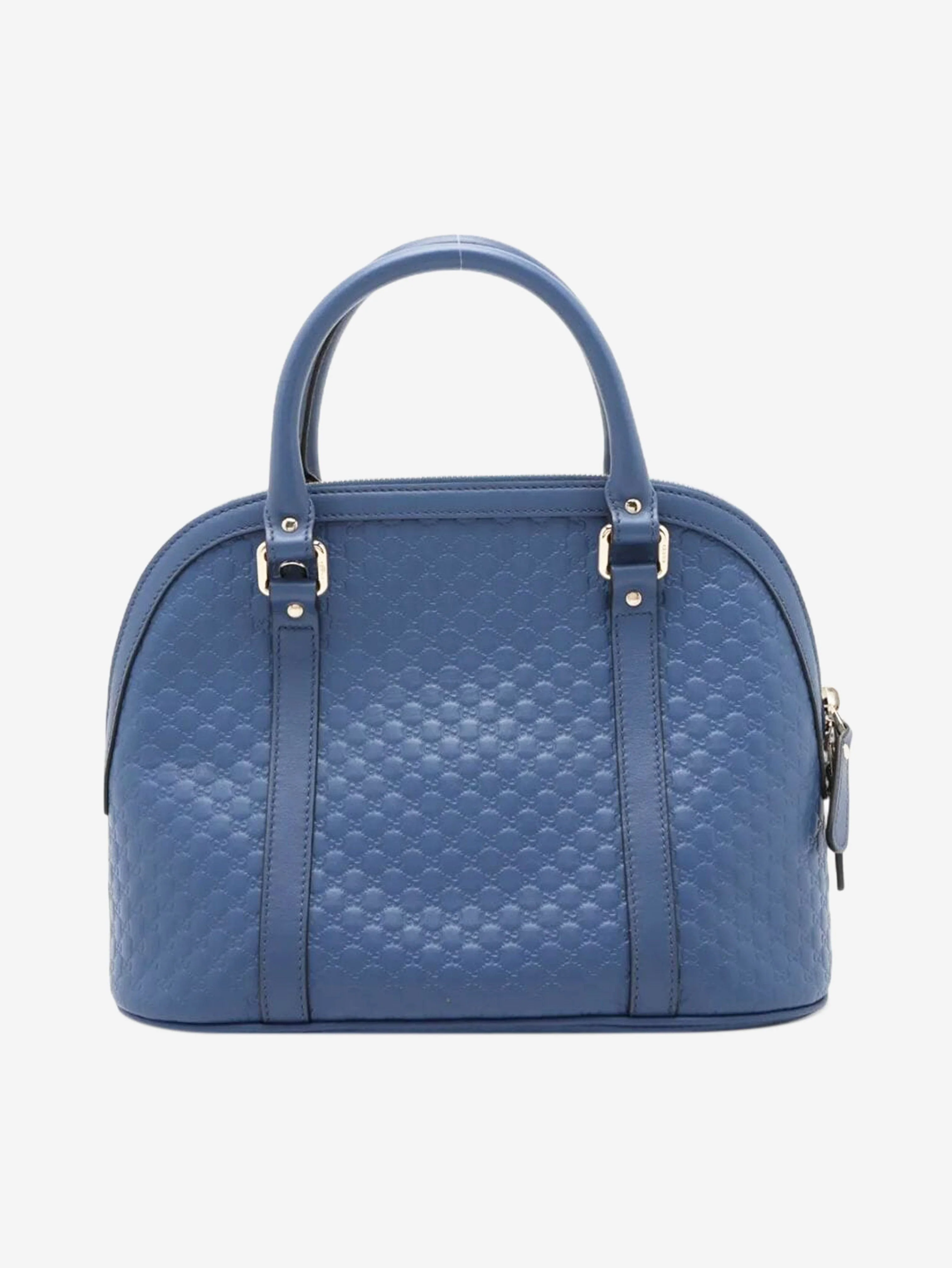 Blue micro Guccissima leather 2way bag - Image 2