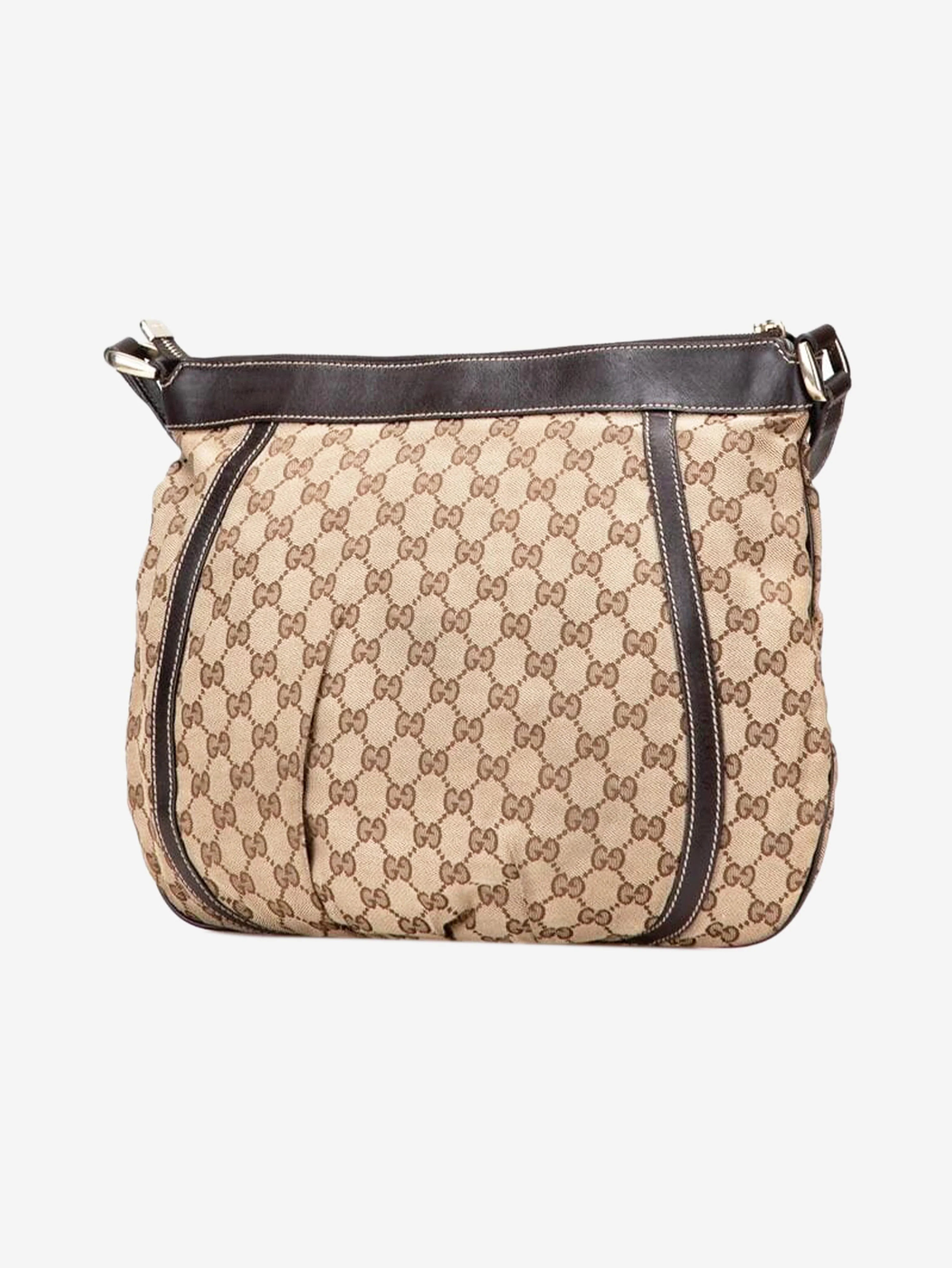 Brown Abbey GG canvas shoulder bag - Image 2