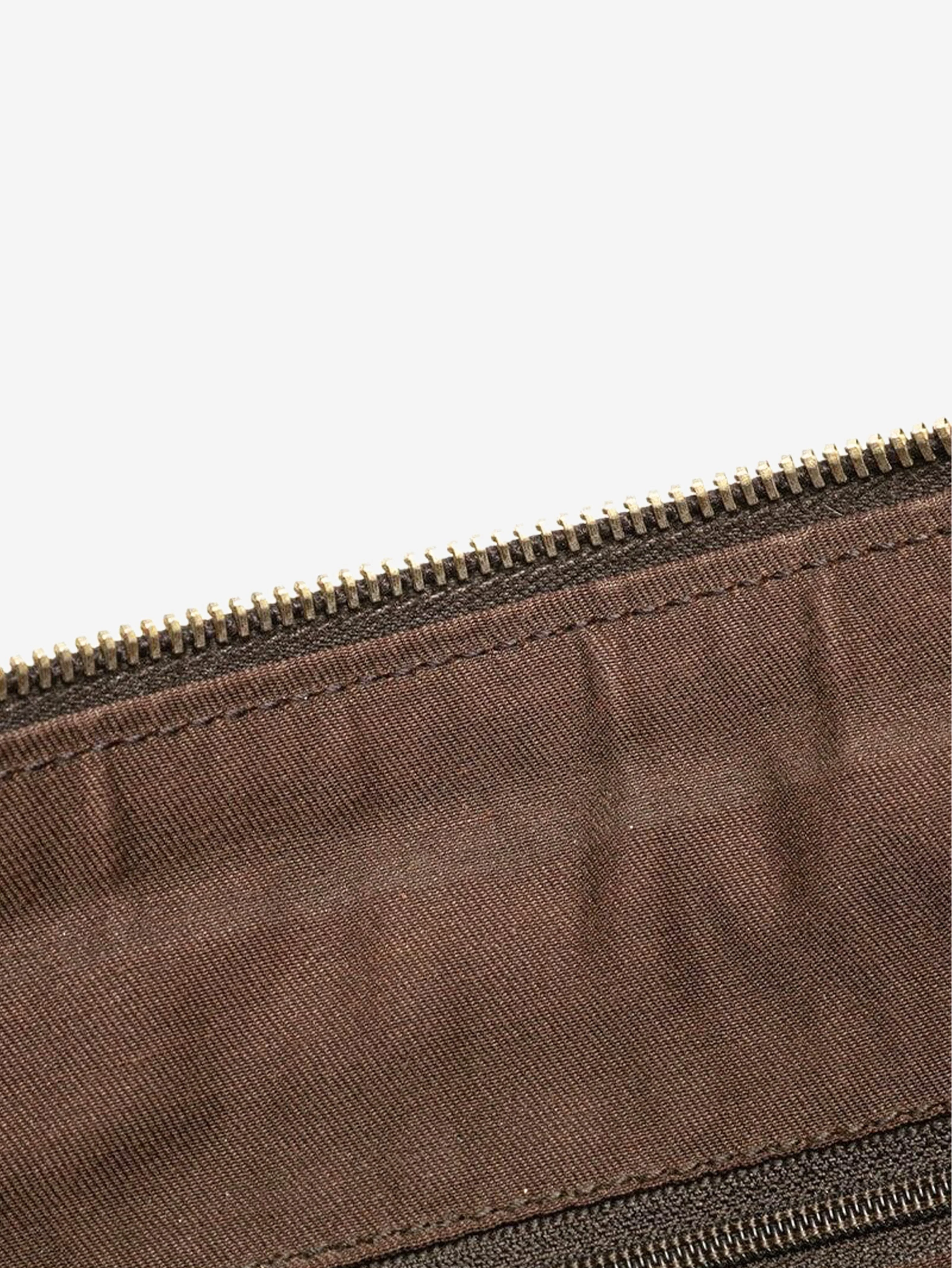 Brown Abbey GG canvas shoulder bag - Image 5