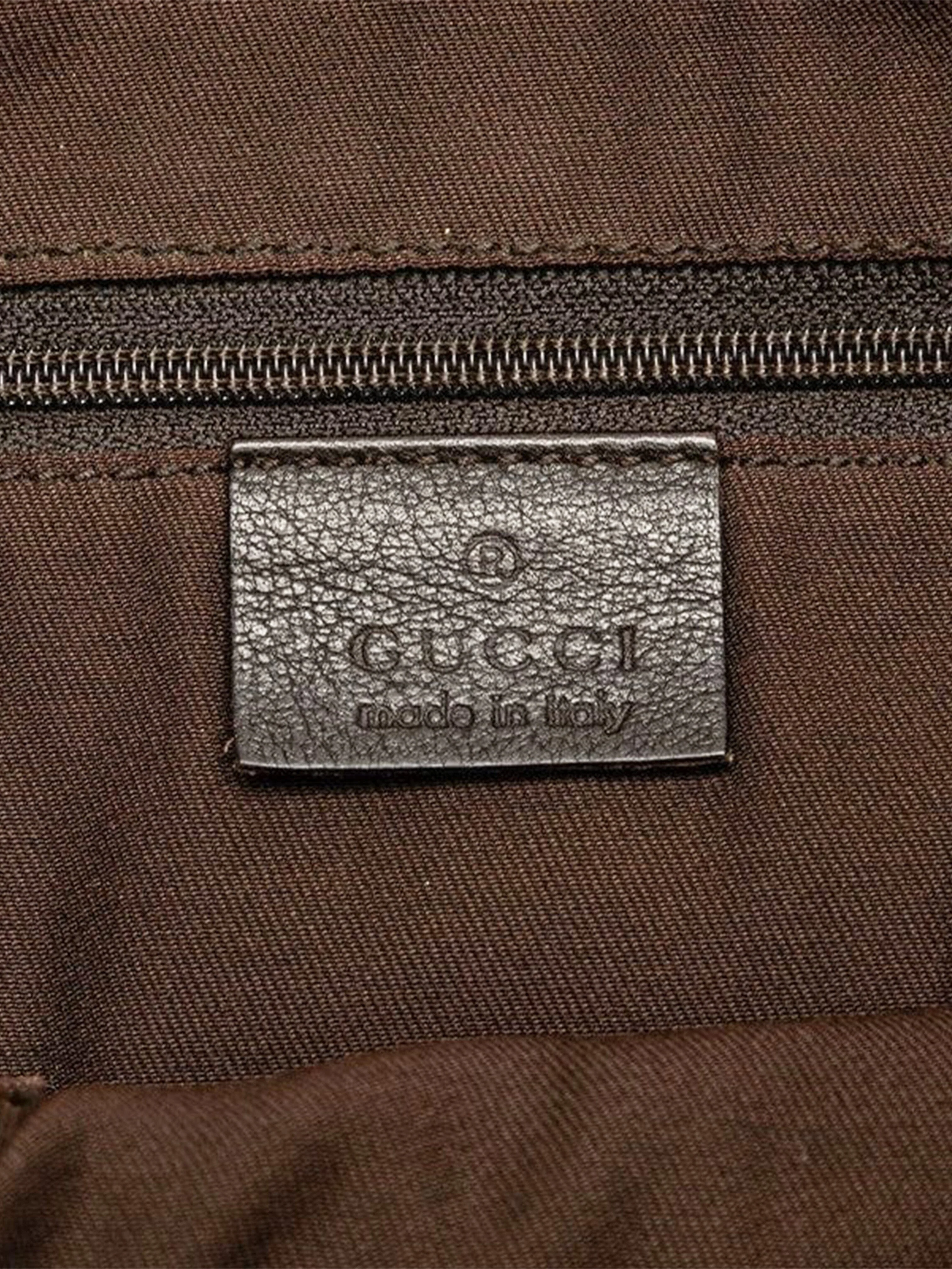 Brown Abbey GG canvas shoulder bag - Image 7