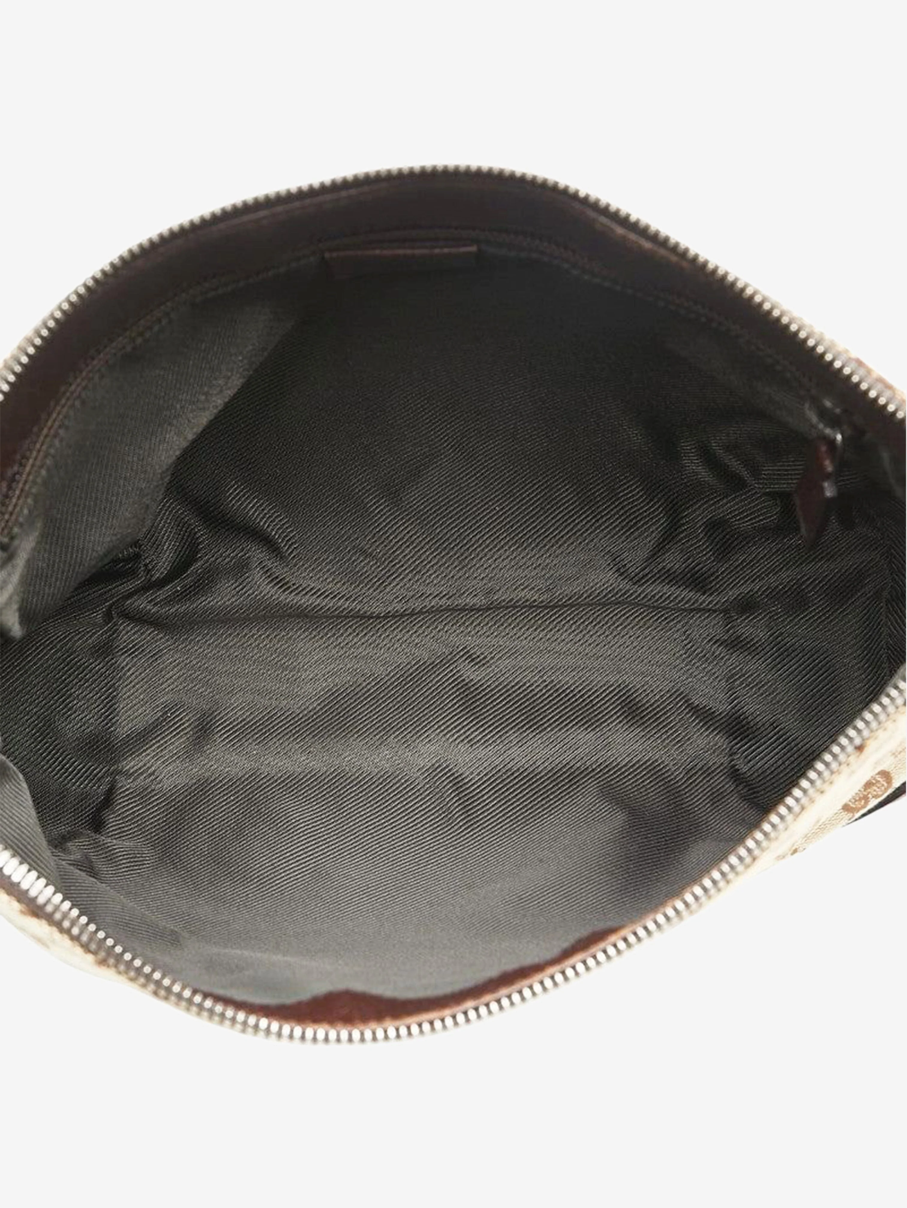 Brown GG canvas and leather shoulder bag - Image 11