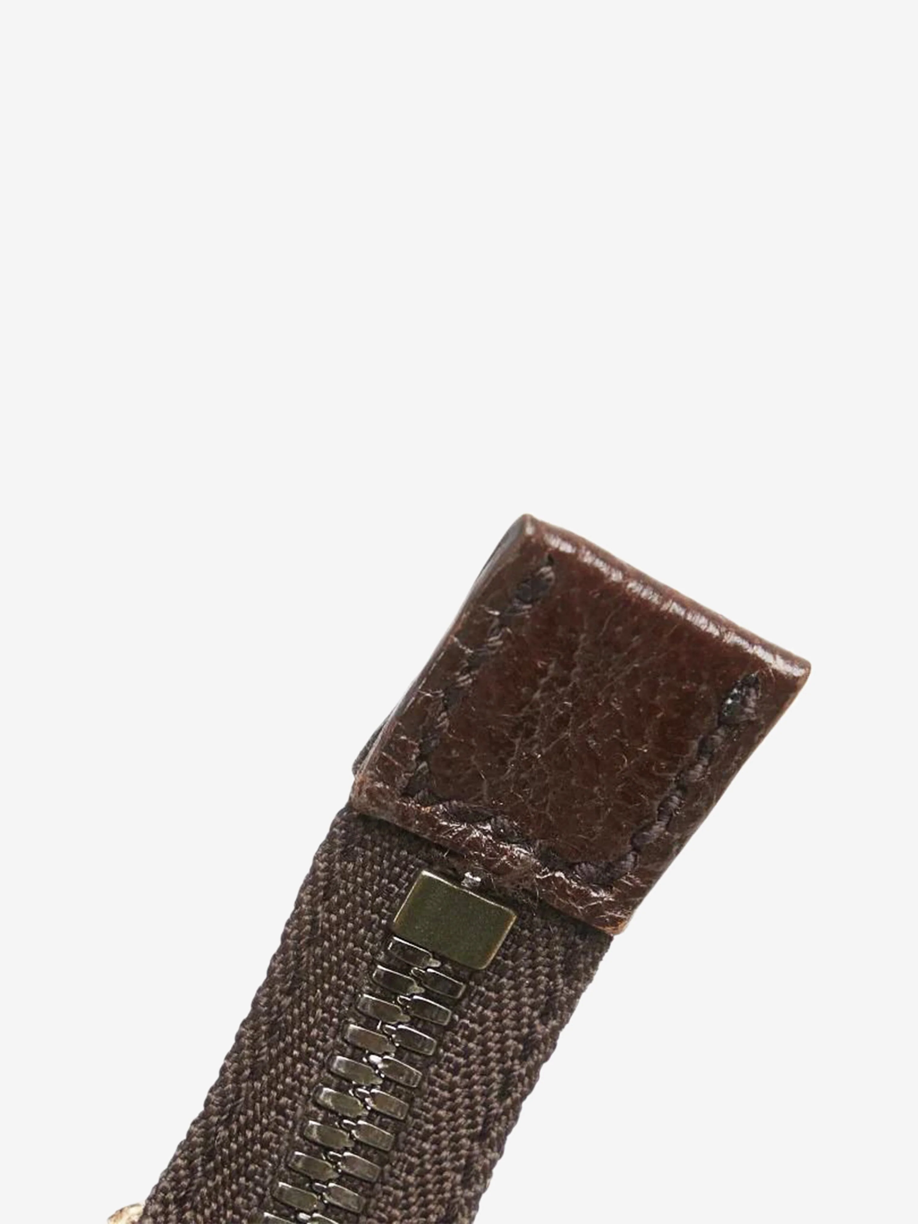 Brown GG canvas and leather shoulder bag - Image 9