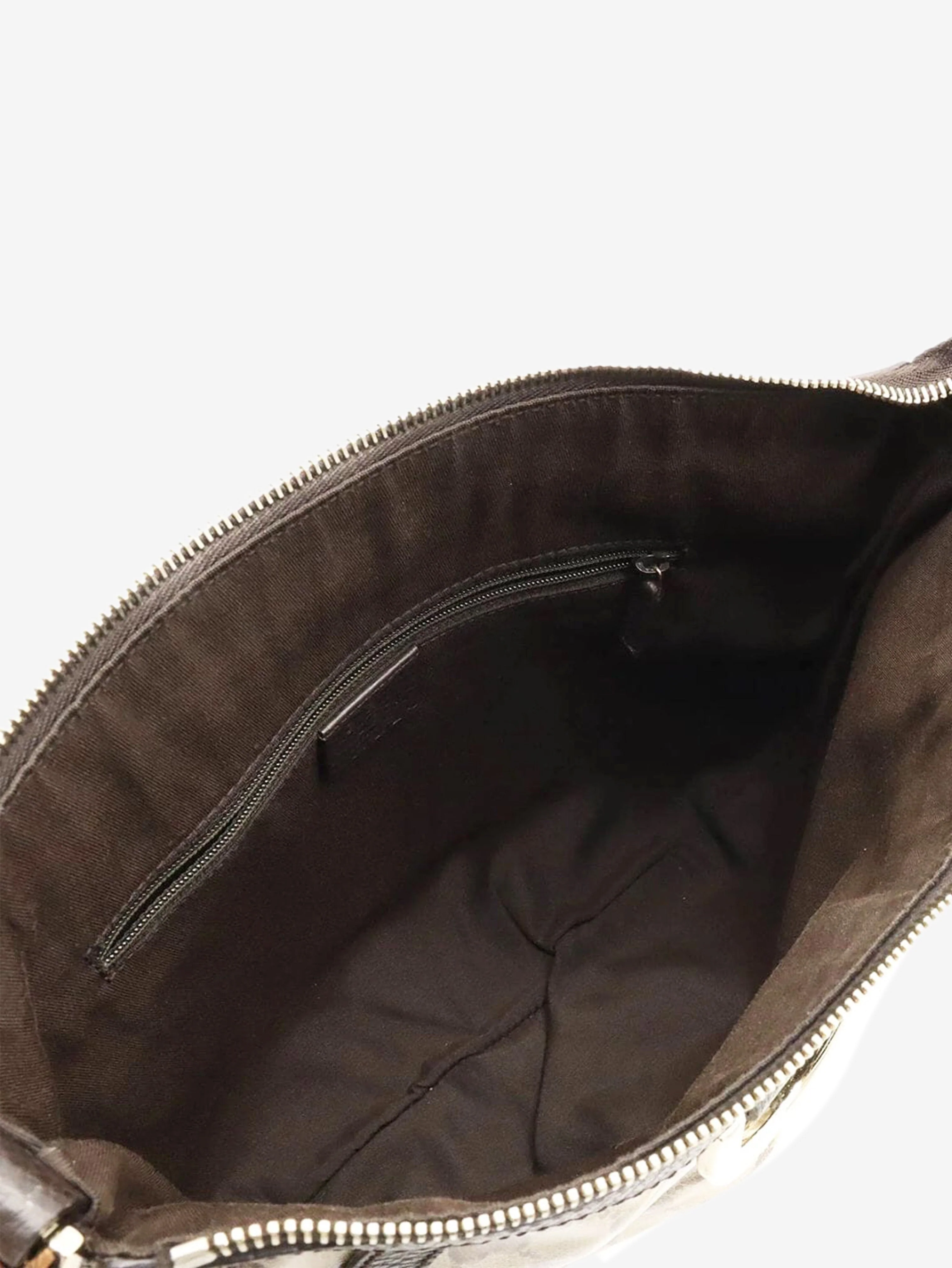 Brown GG canvas coated shoulder bag - Image 5