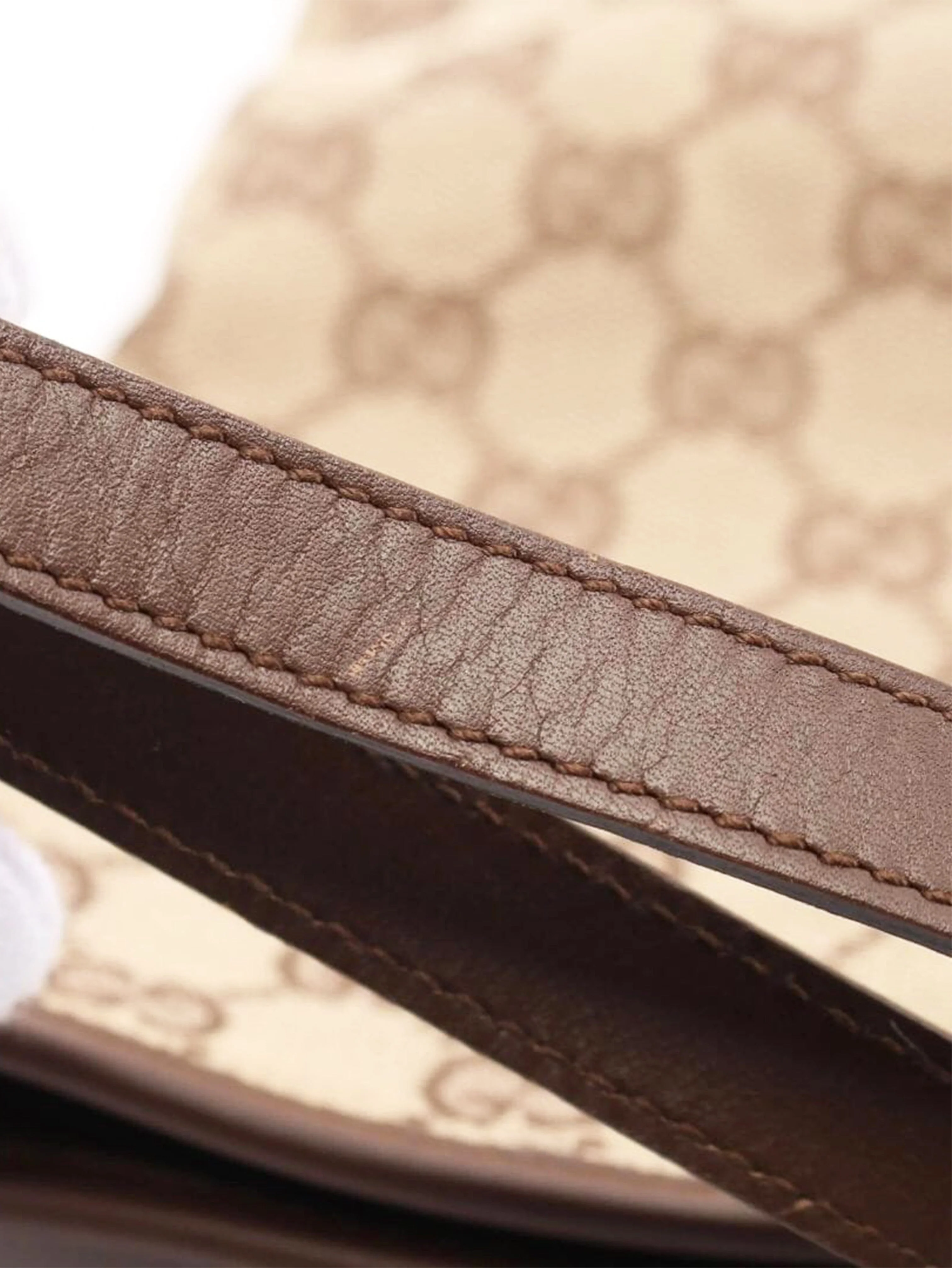 Brown GG canvas tote bag - Image 3