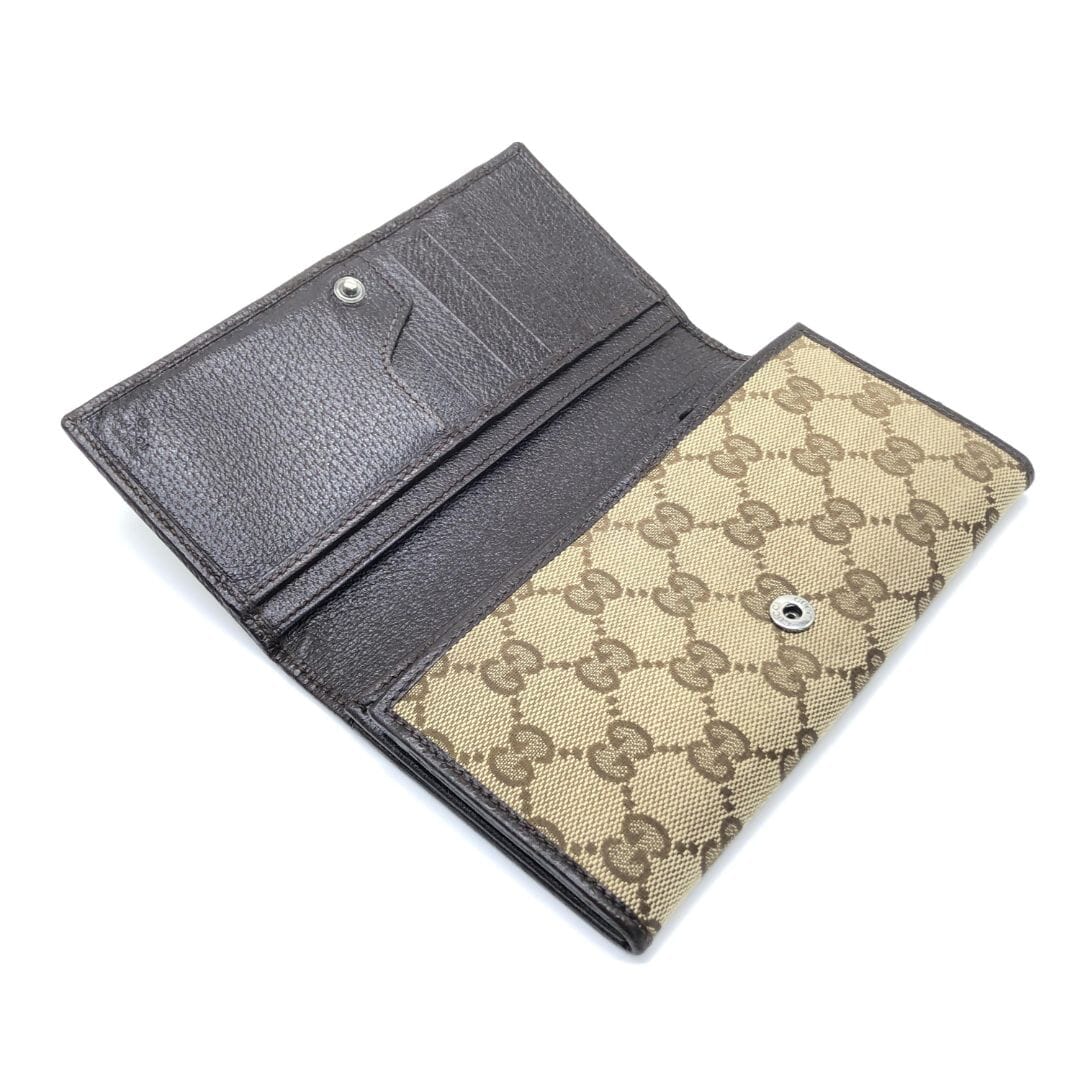 Brown GG continental wallet - Image 2