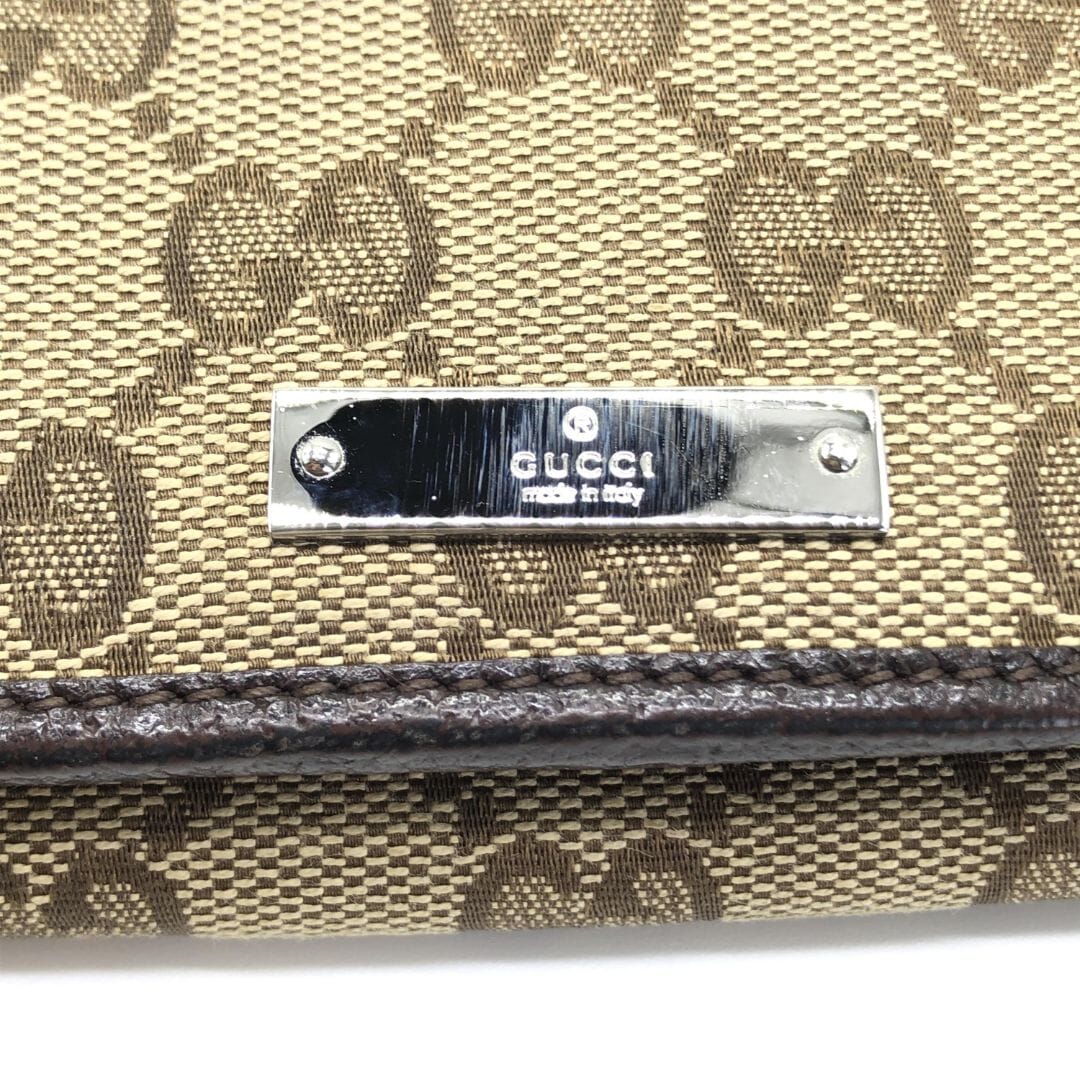 Brown GG continental wallet - Image 4