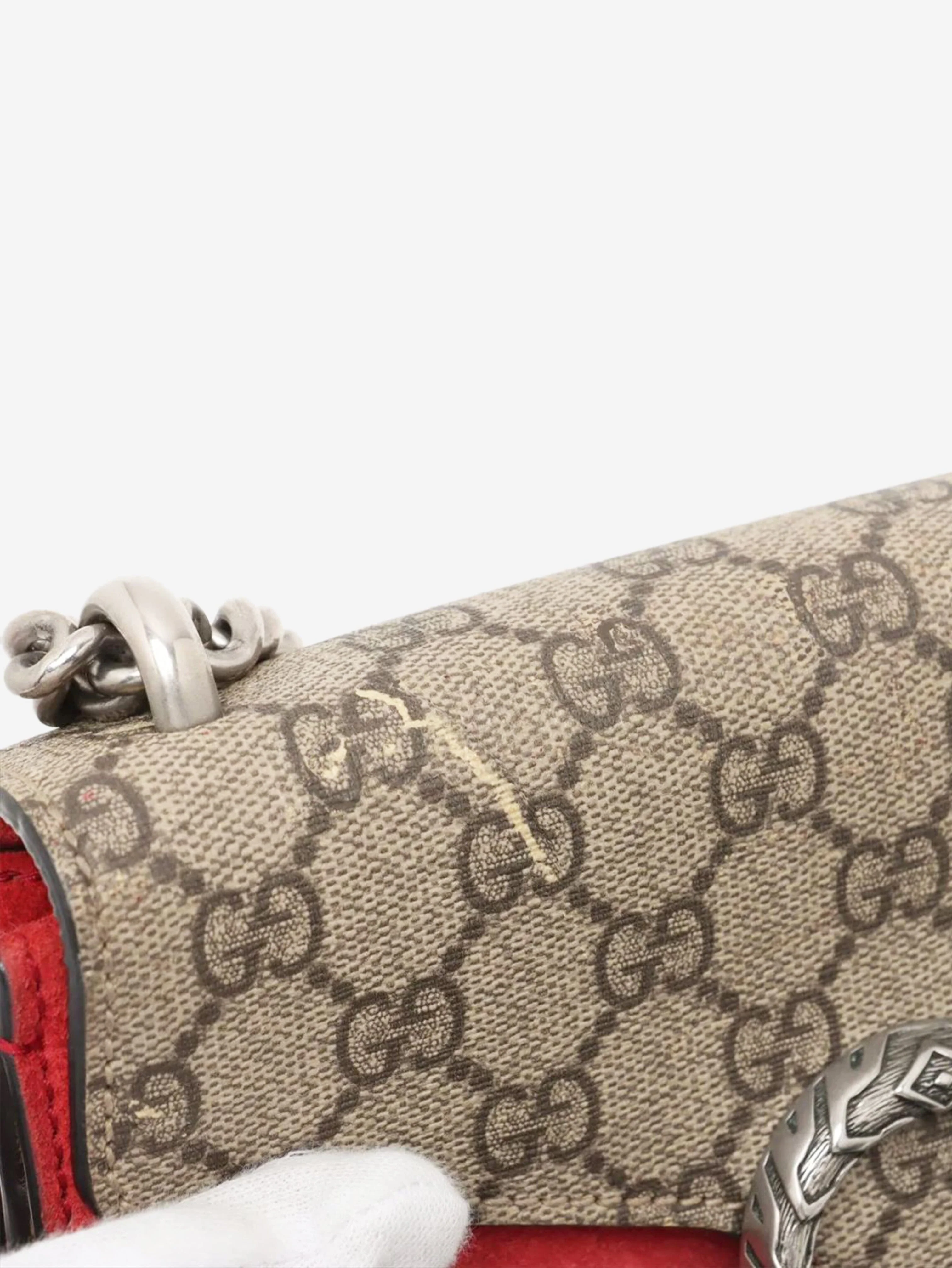 Brown GG Supreme Dionysus crossbody bag - Image 3