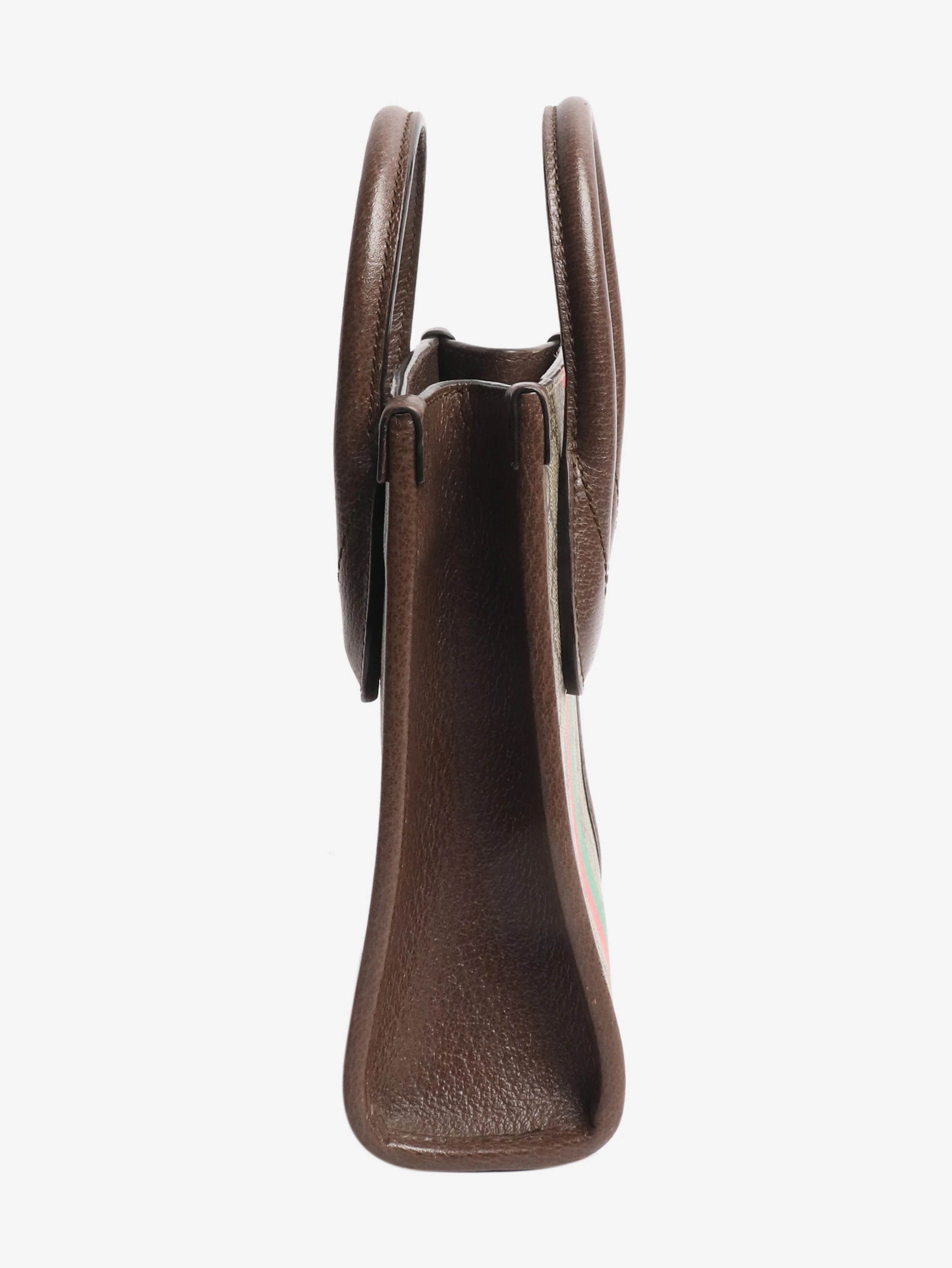 Brown GG Tiger 2way mini tote bag - Image 4