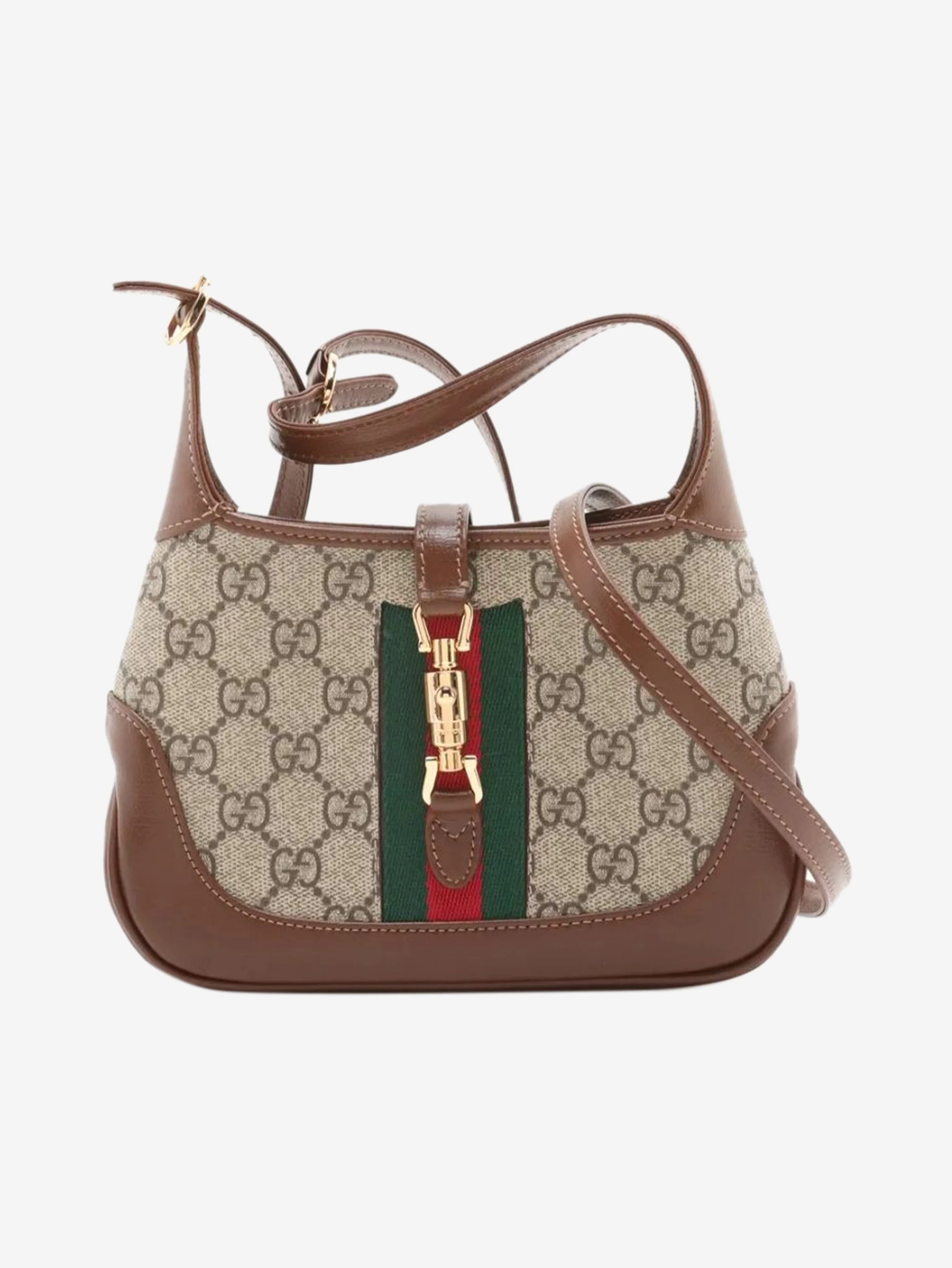 Brown Jackie 1961 GG Supreme crossbody bag