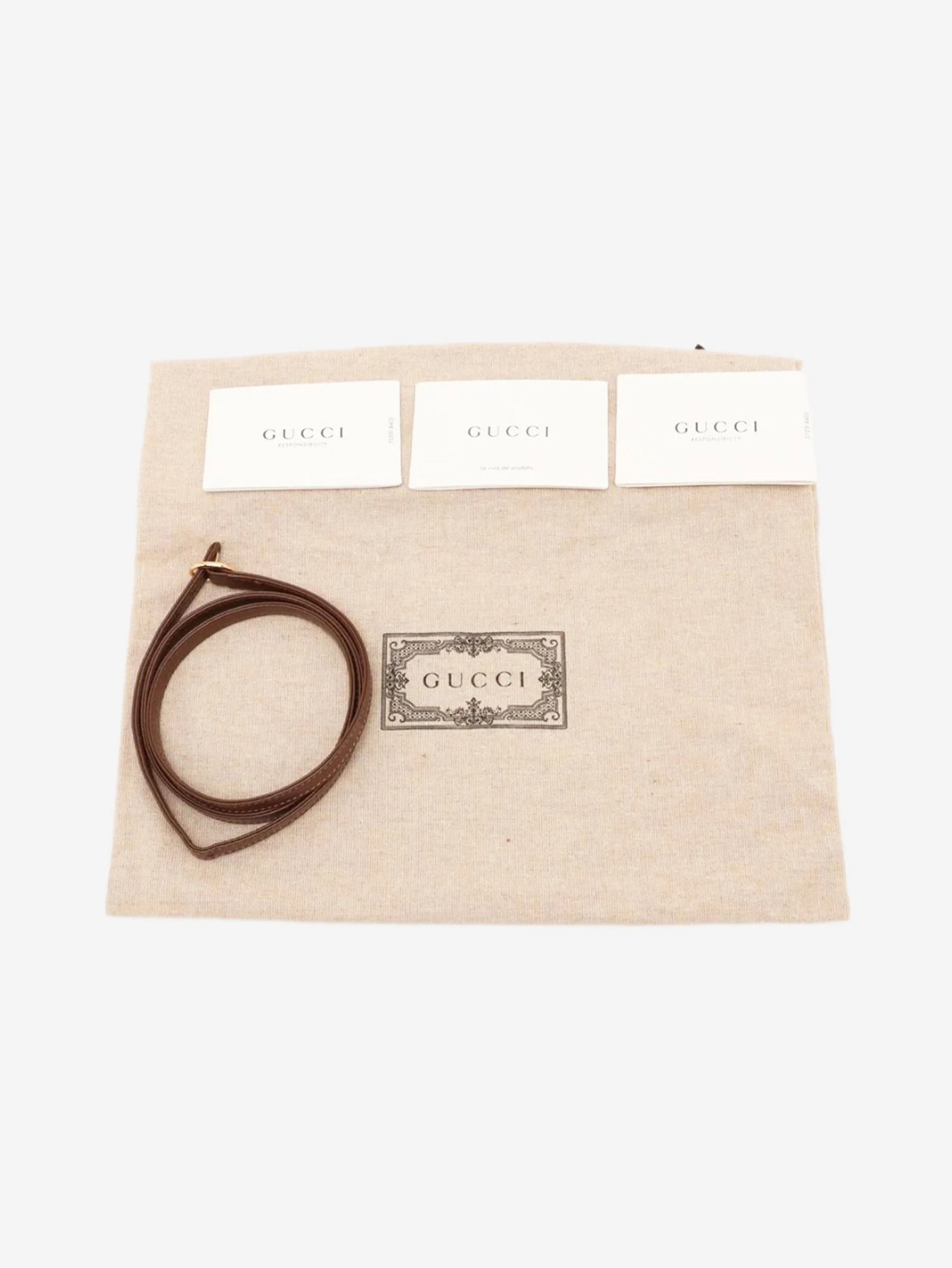 Brown Jackie 1961 GG Supreme crossbody bag - Image 11
