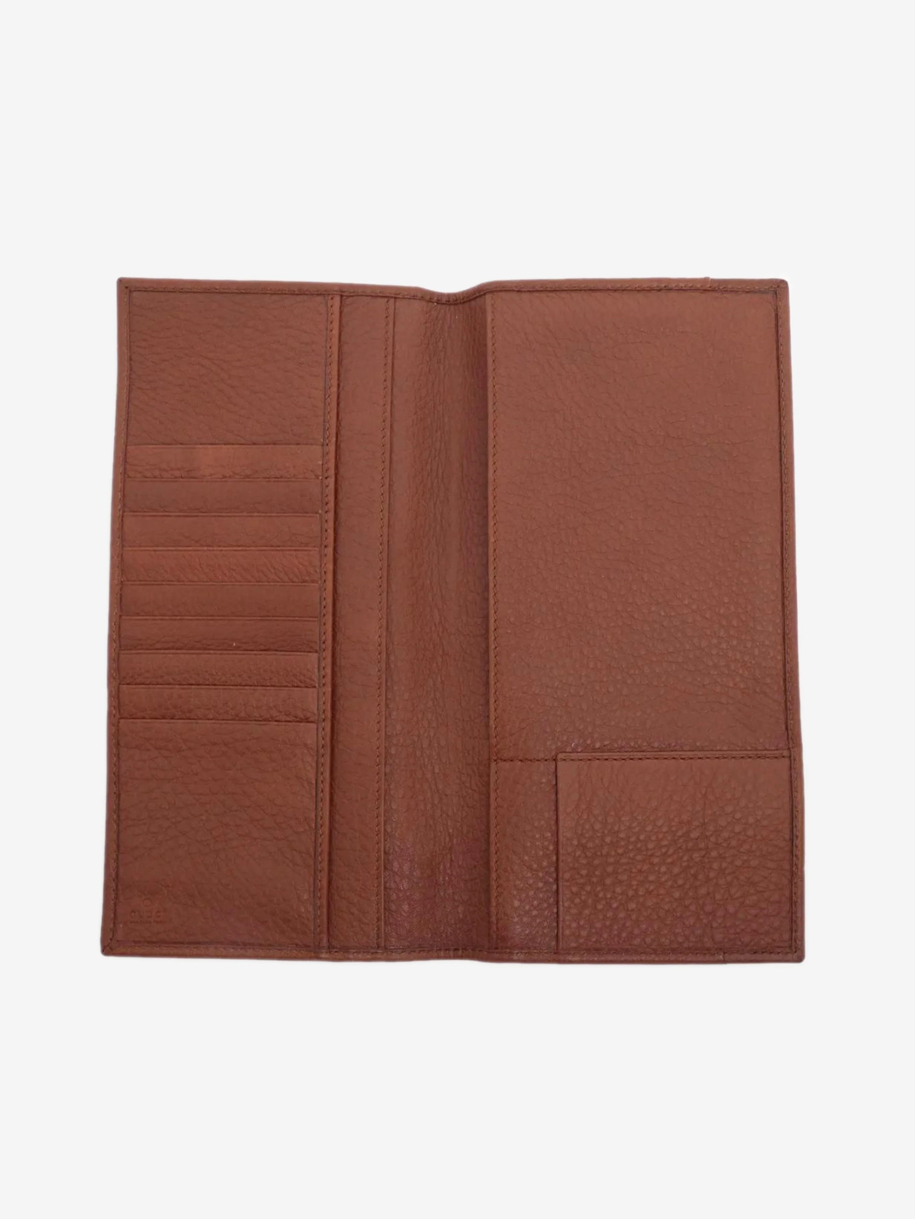 Brown leather travel accessories set - Image 3
