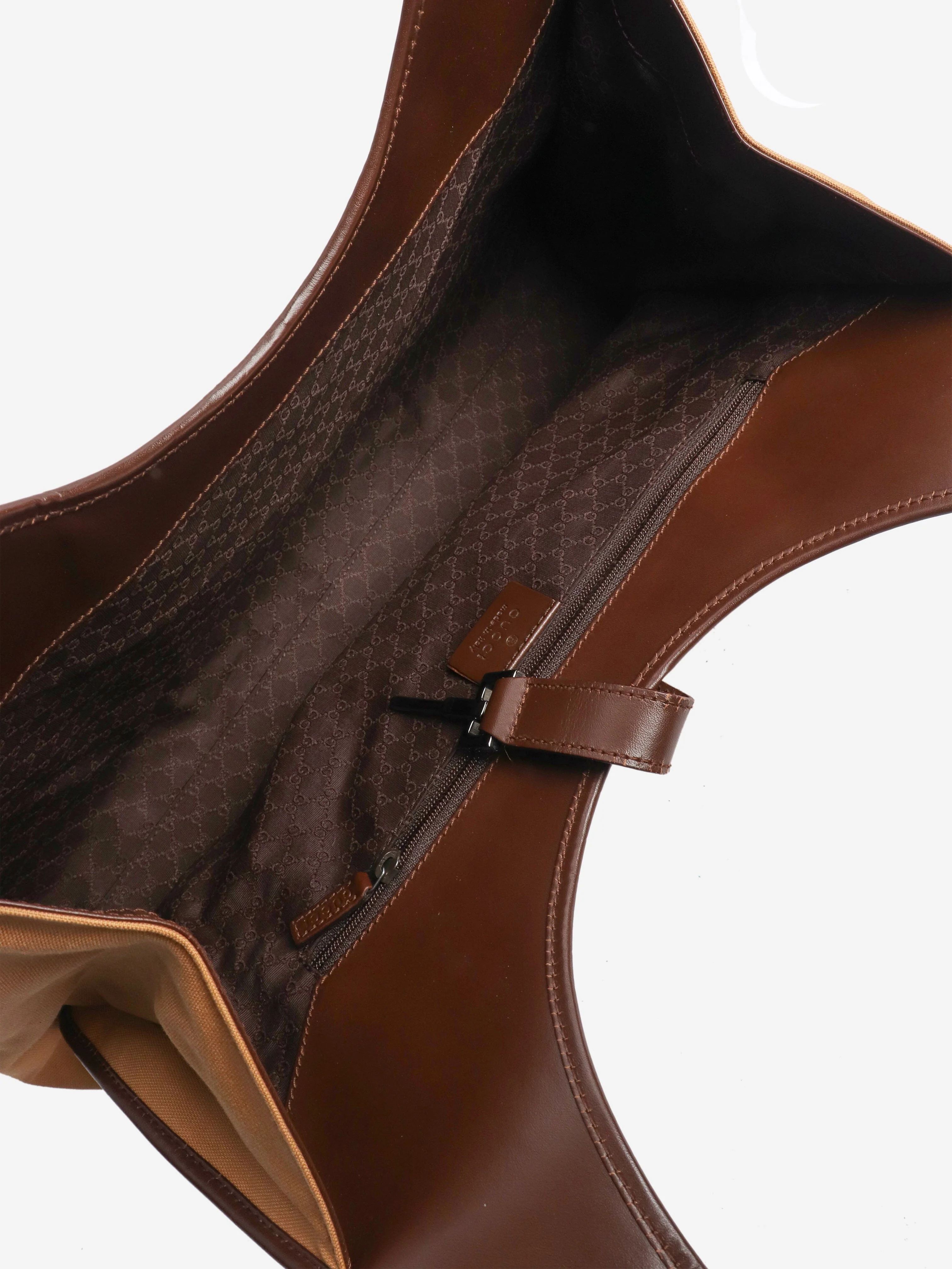 Brown vintage Jackie bag - Image 6