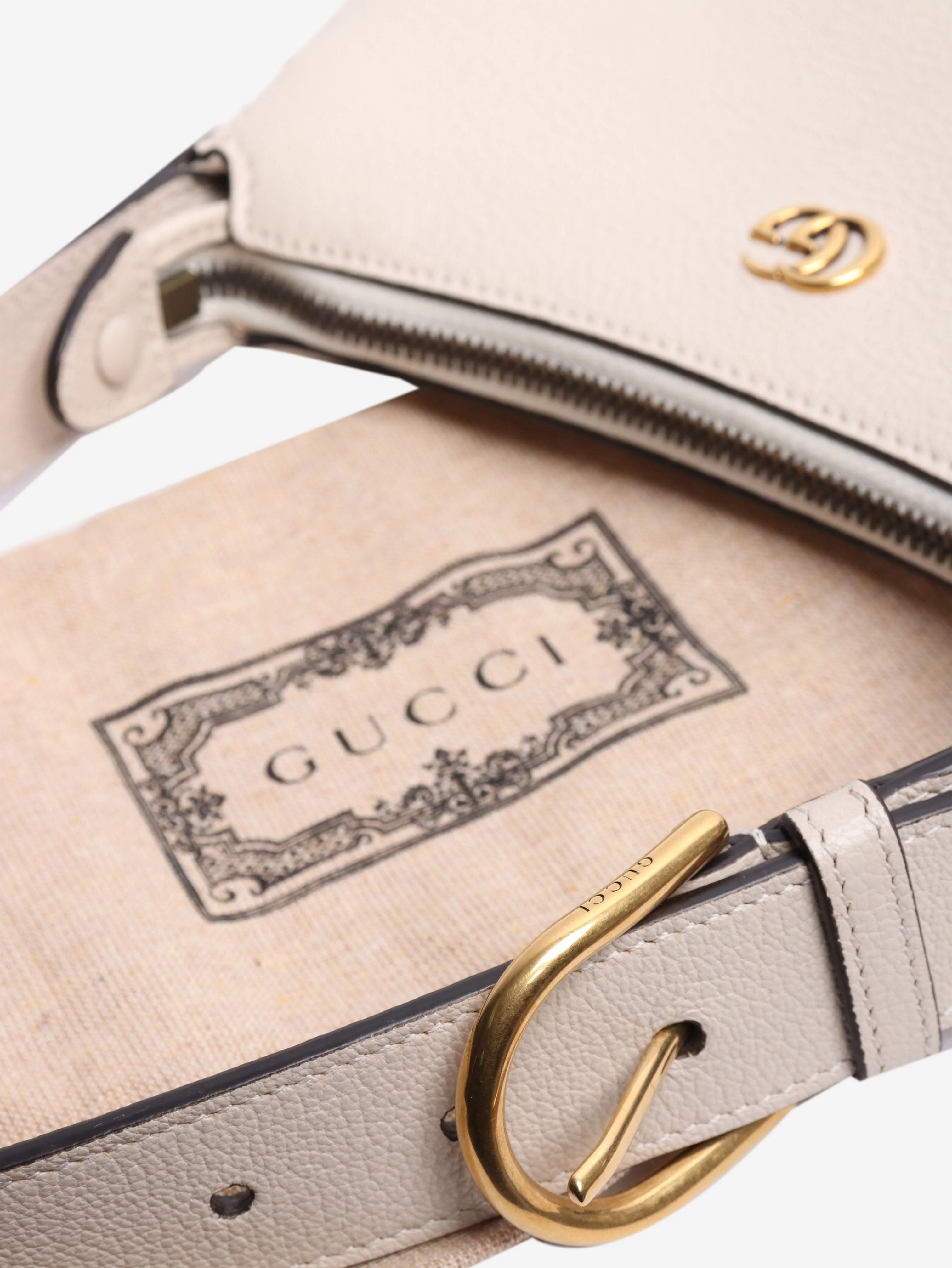 Cream Aphhrodite shoulder bag - Image 8