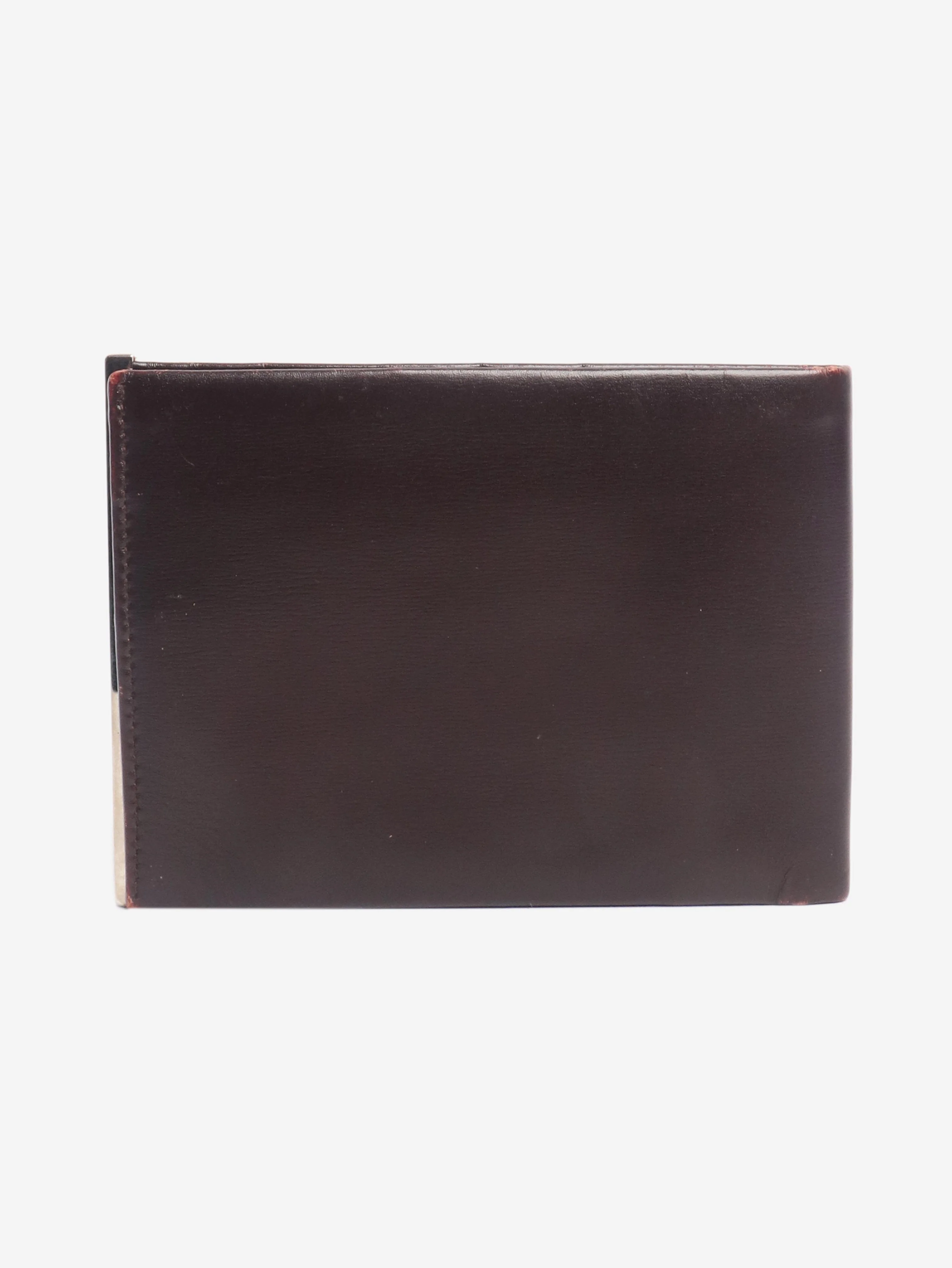 Dark brown leather bifold wallet - Image 2