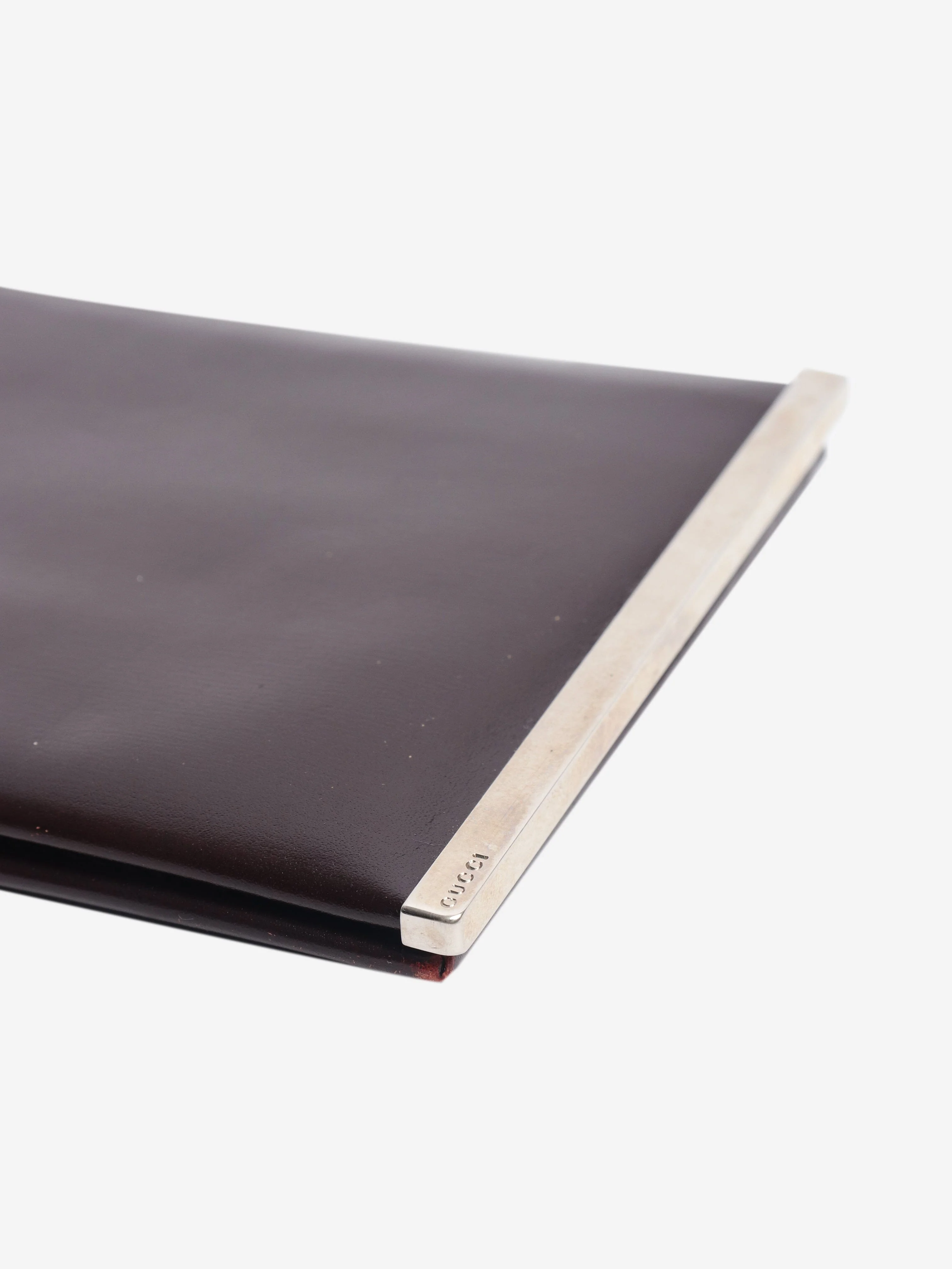 Dark brown leather bifold wallet - Image 3
