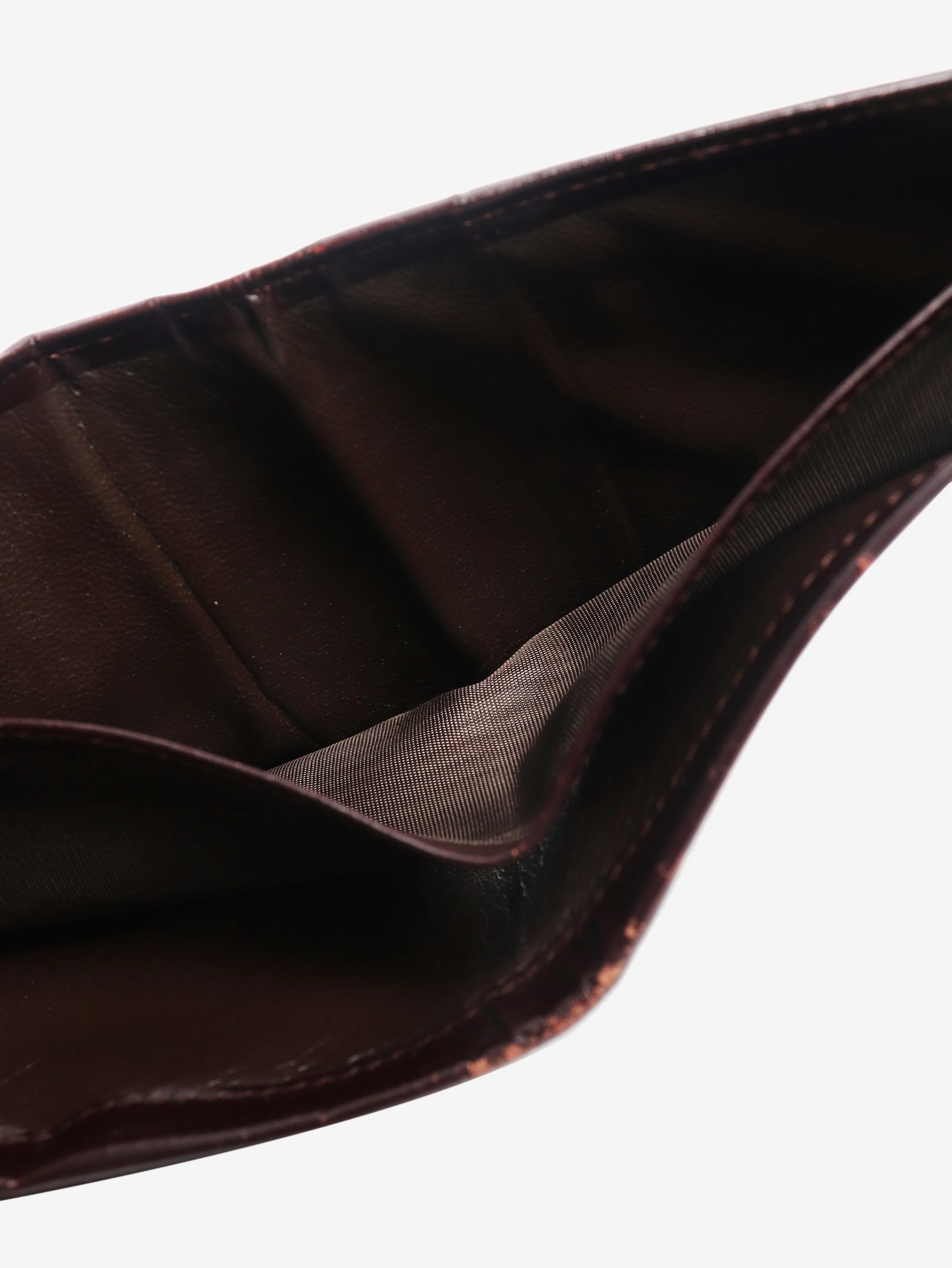 Dark brown leather bifold wallet - Image 6