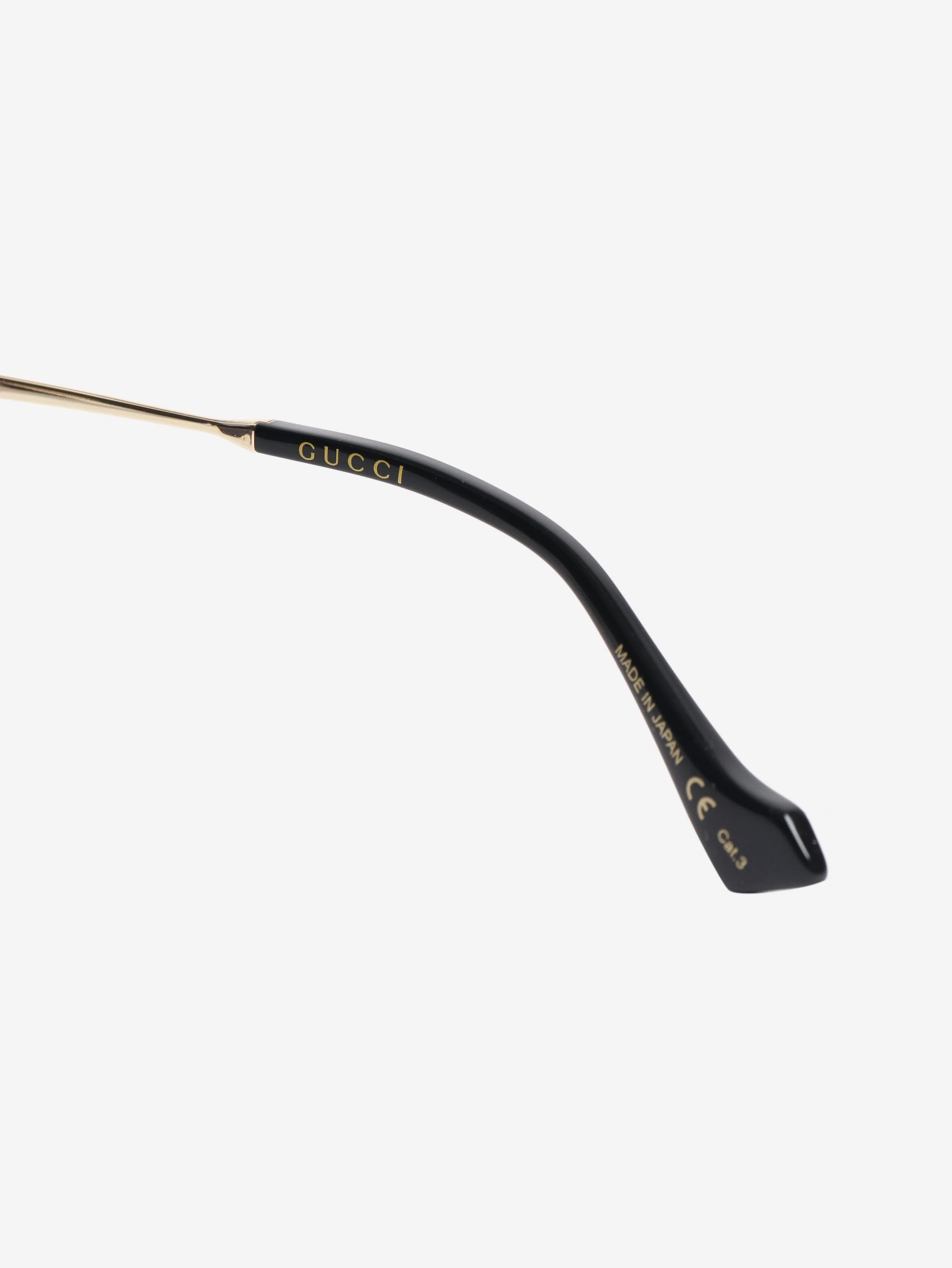 Gold aviator sunglasses - Image 6