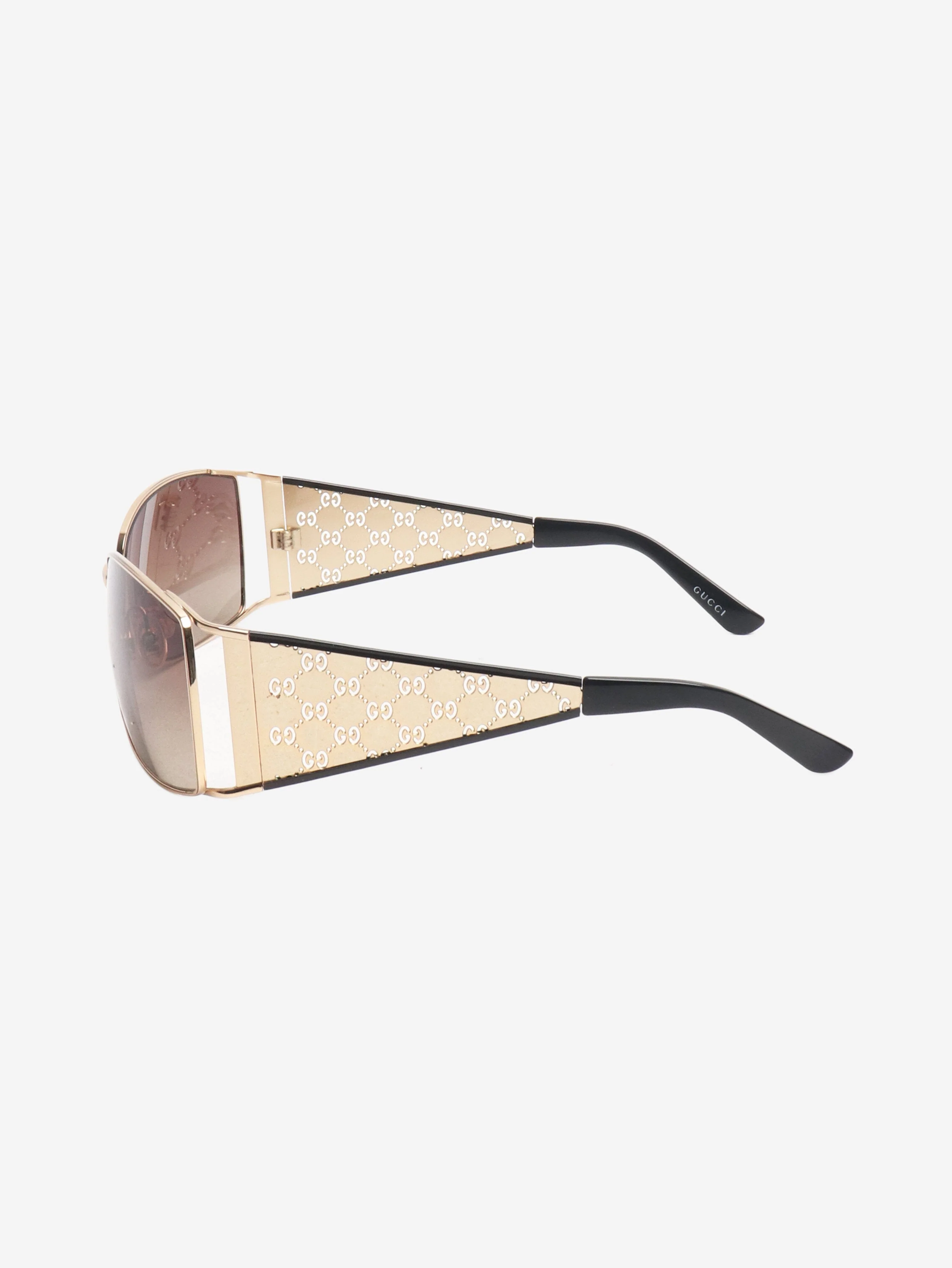 Gold websline sunglasses - Image 3