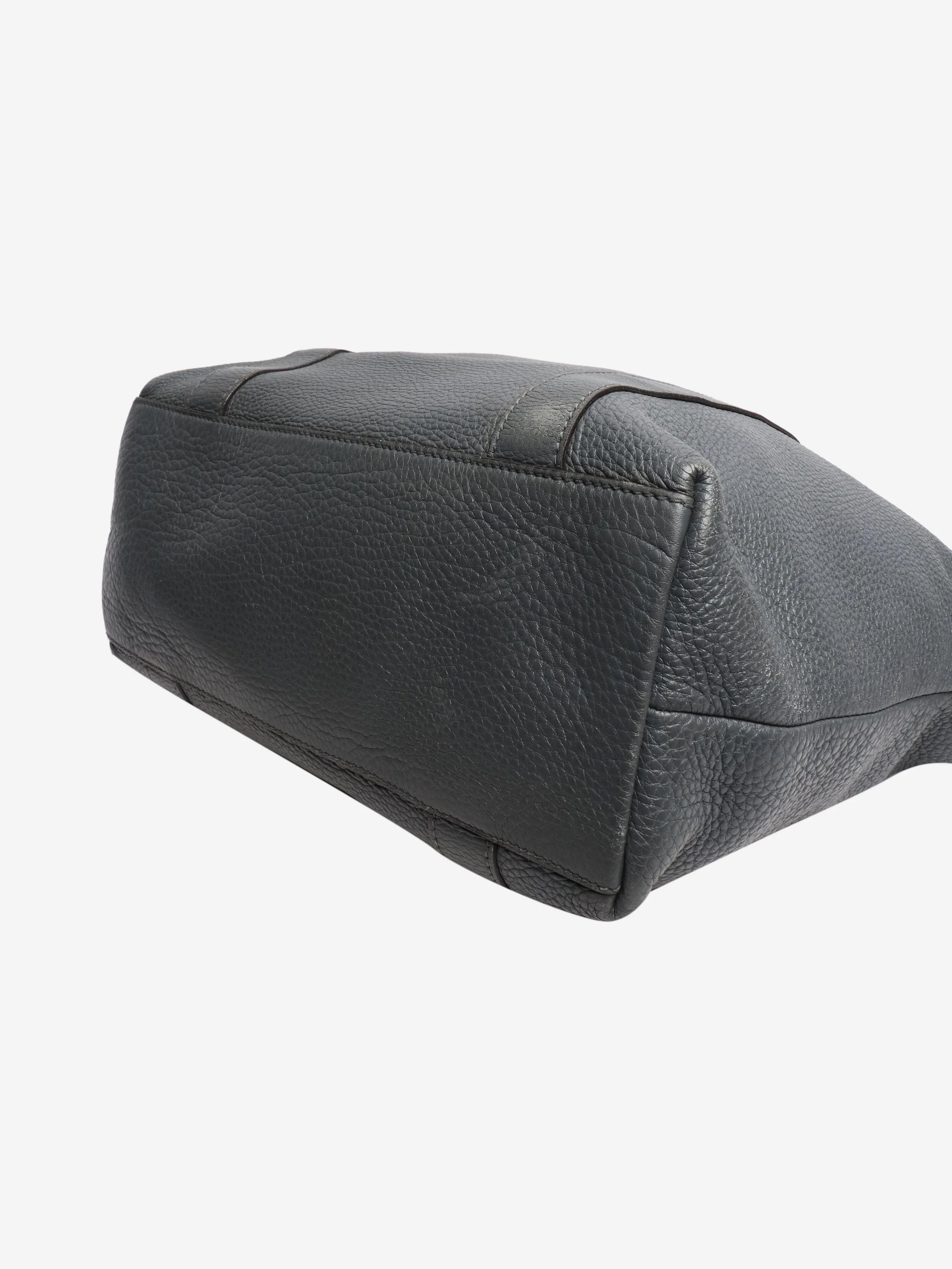 Grey 2 way tote bag - Image 4