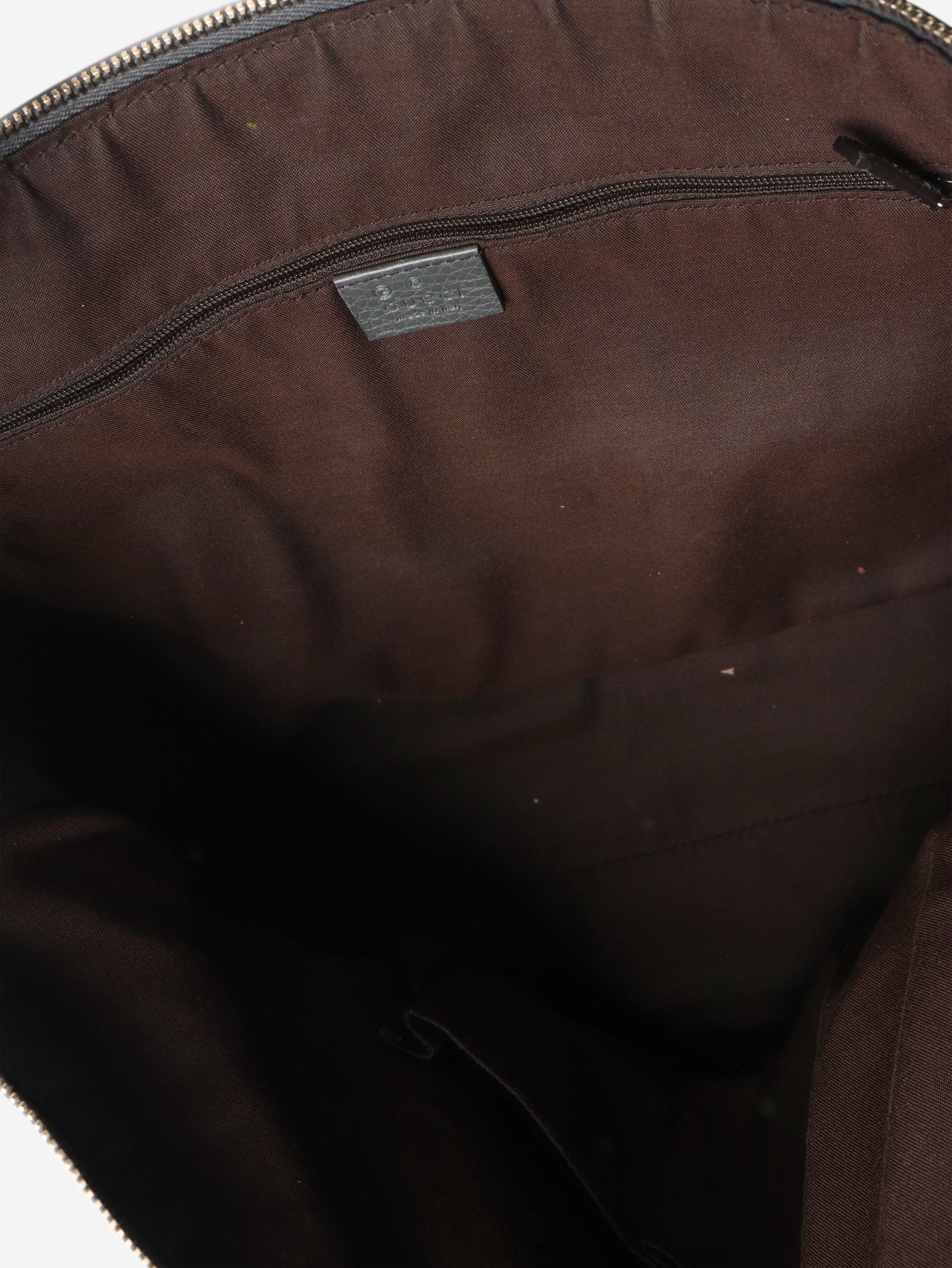 Grey 2 way tote bag - Image 6