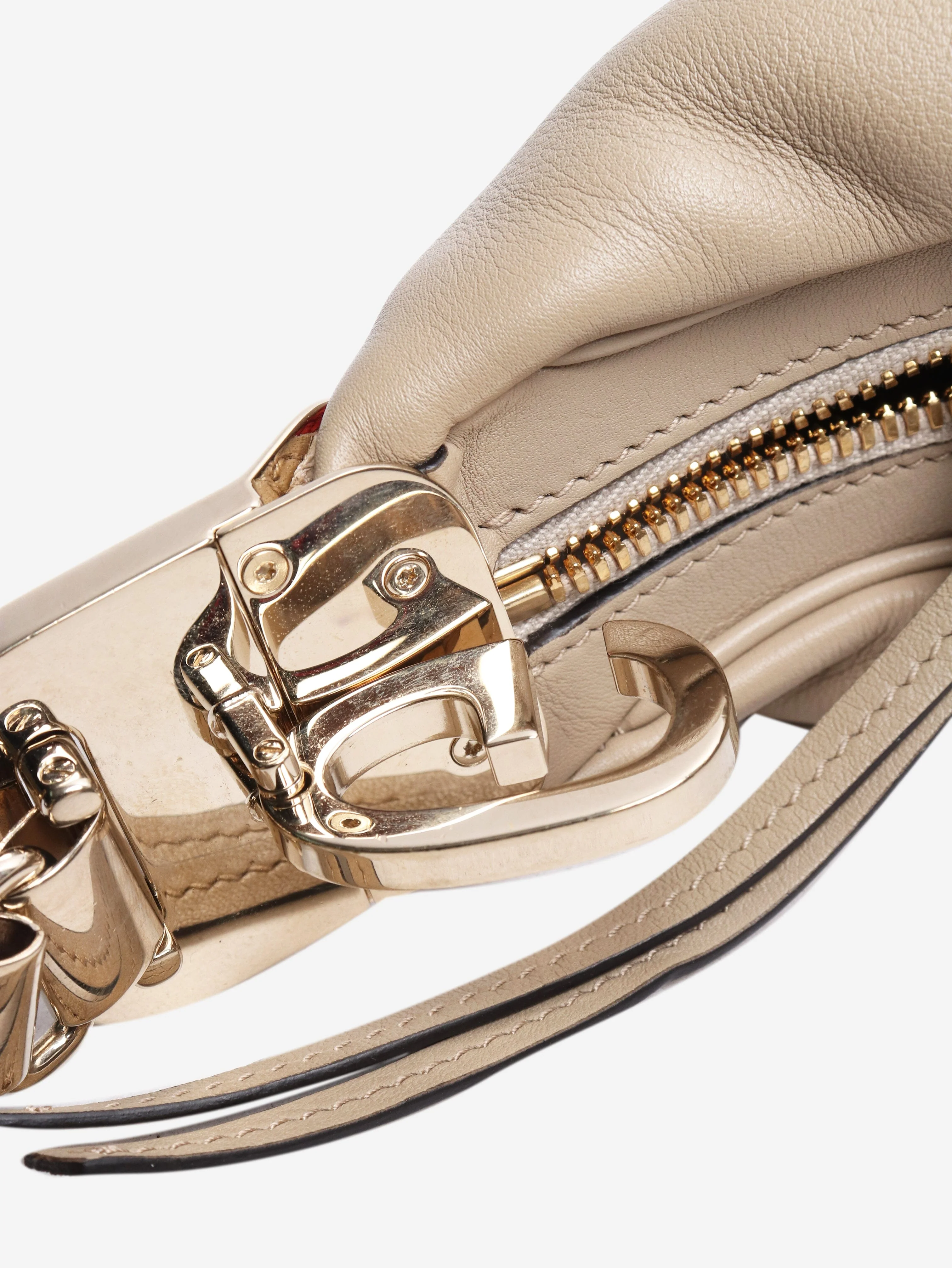 Beige Attache shoulder bag - Image 4