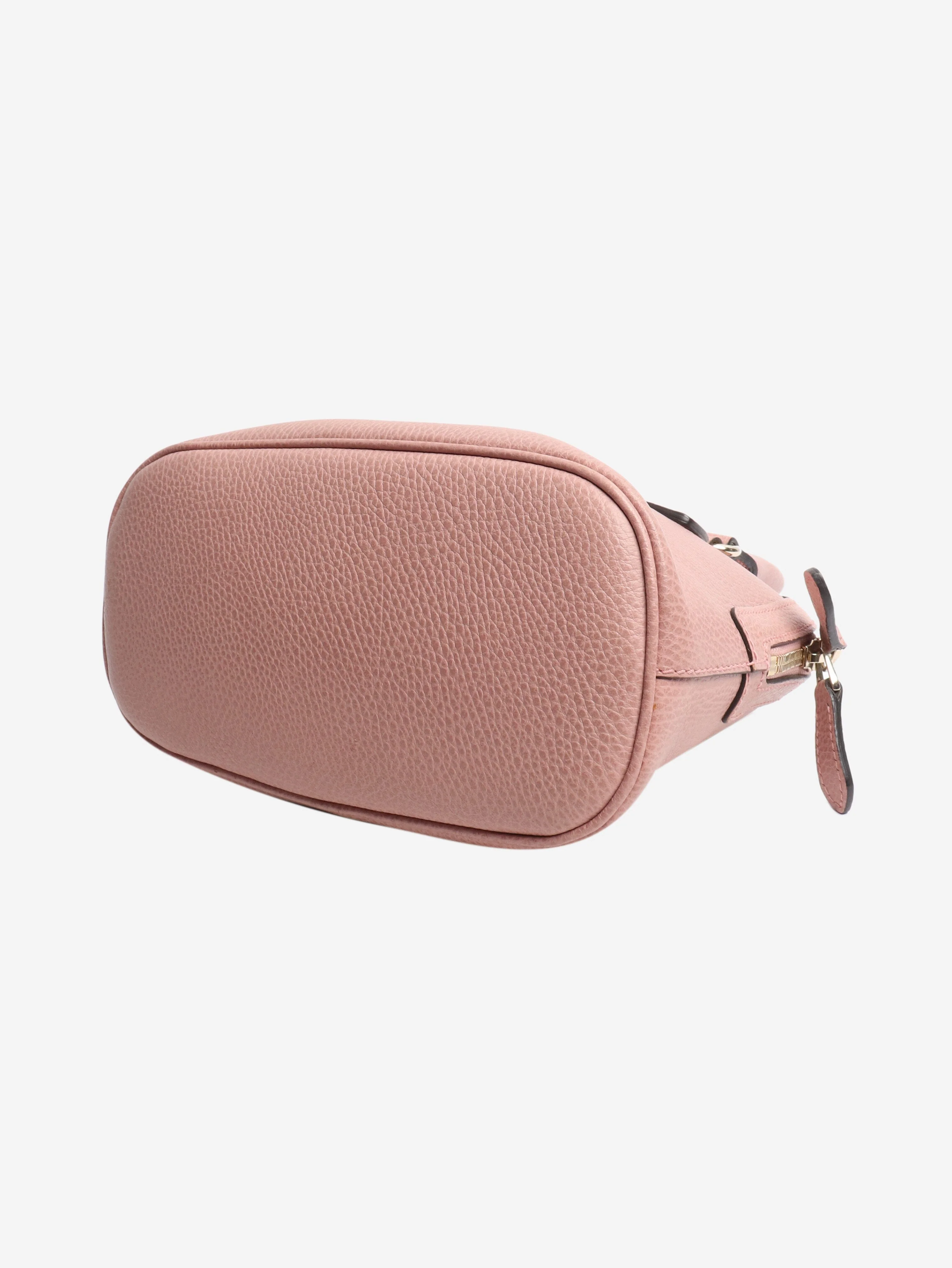 Pink leather 2way bag - Image 4