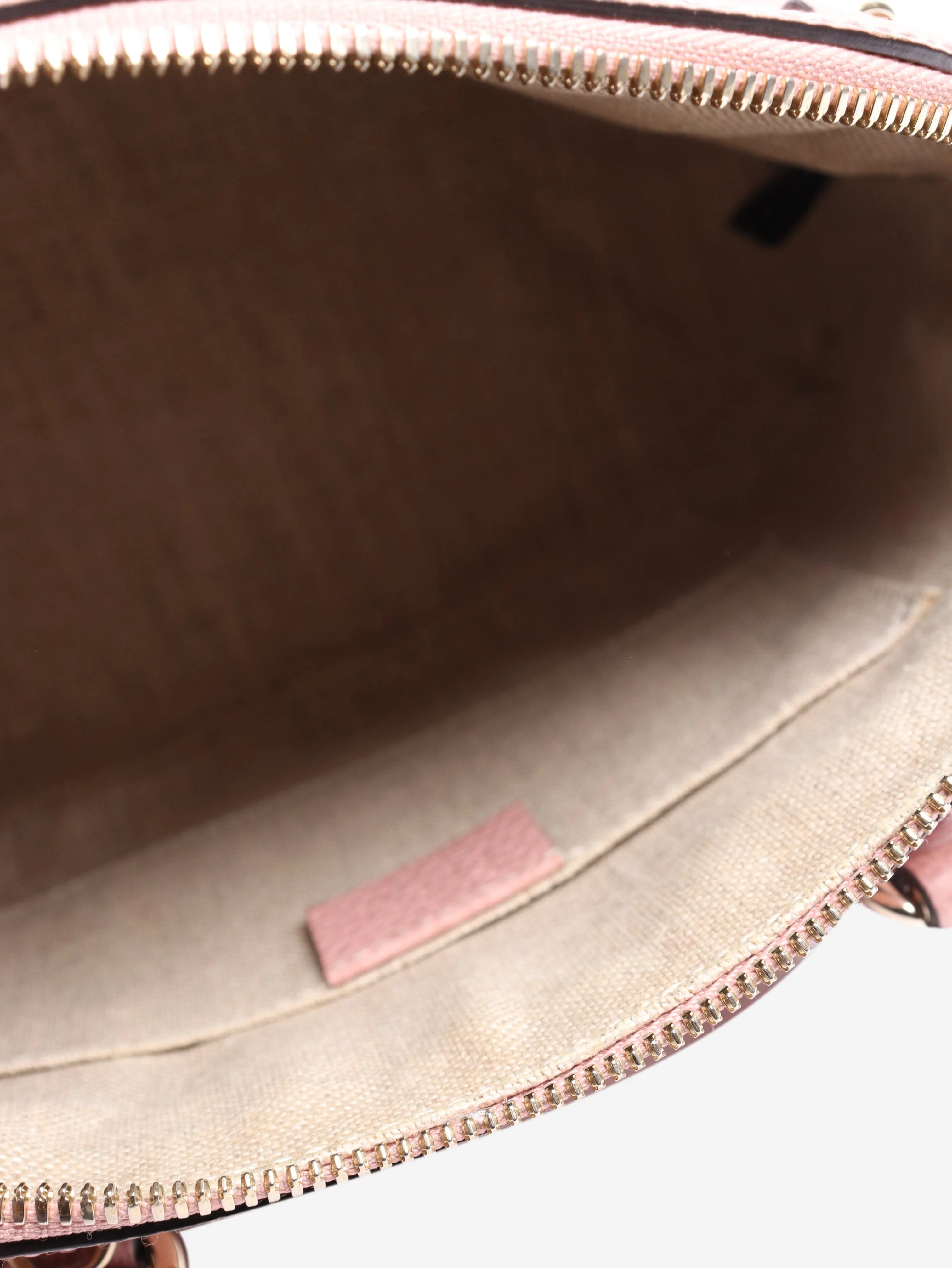 Pink leather 2way bag - Image 7