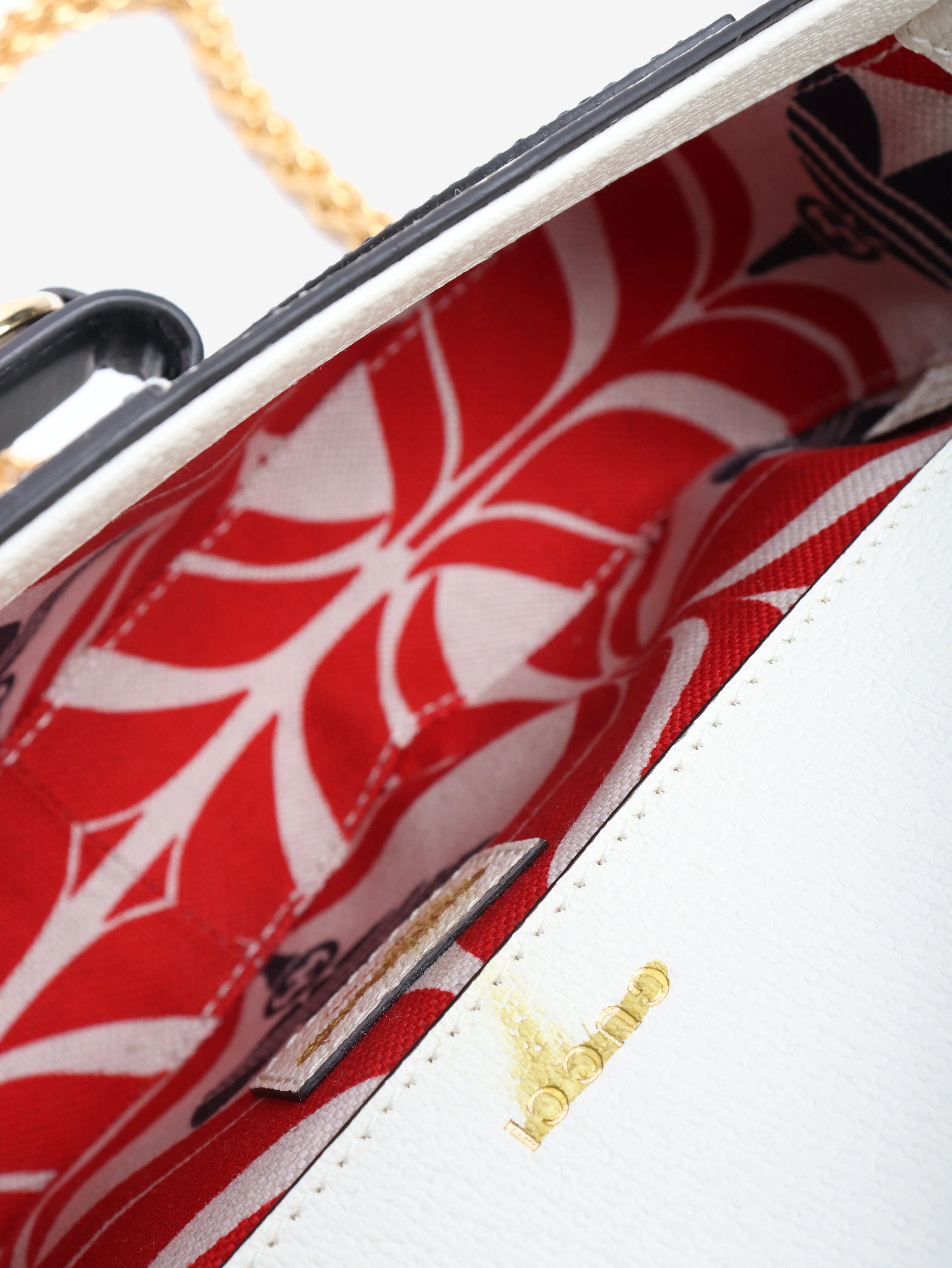 White Horsebit leather crossbody bag - Image 6