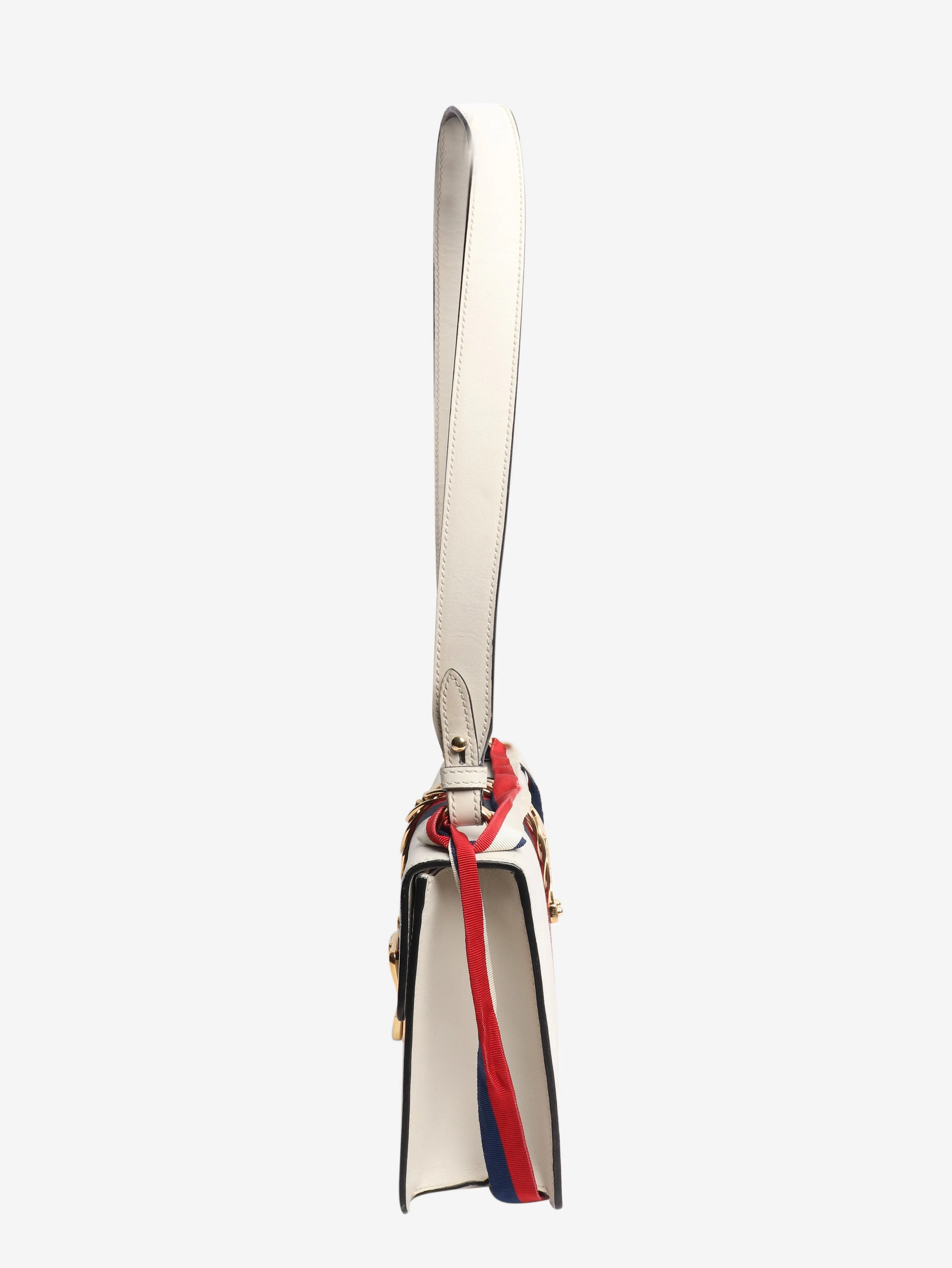 White Sylvie leather shoulder bag - Image 2