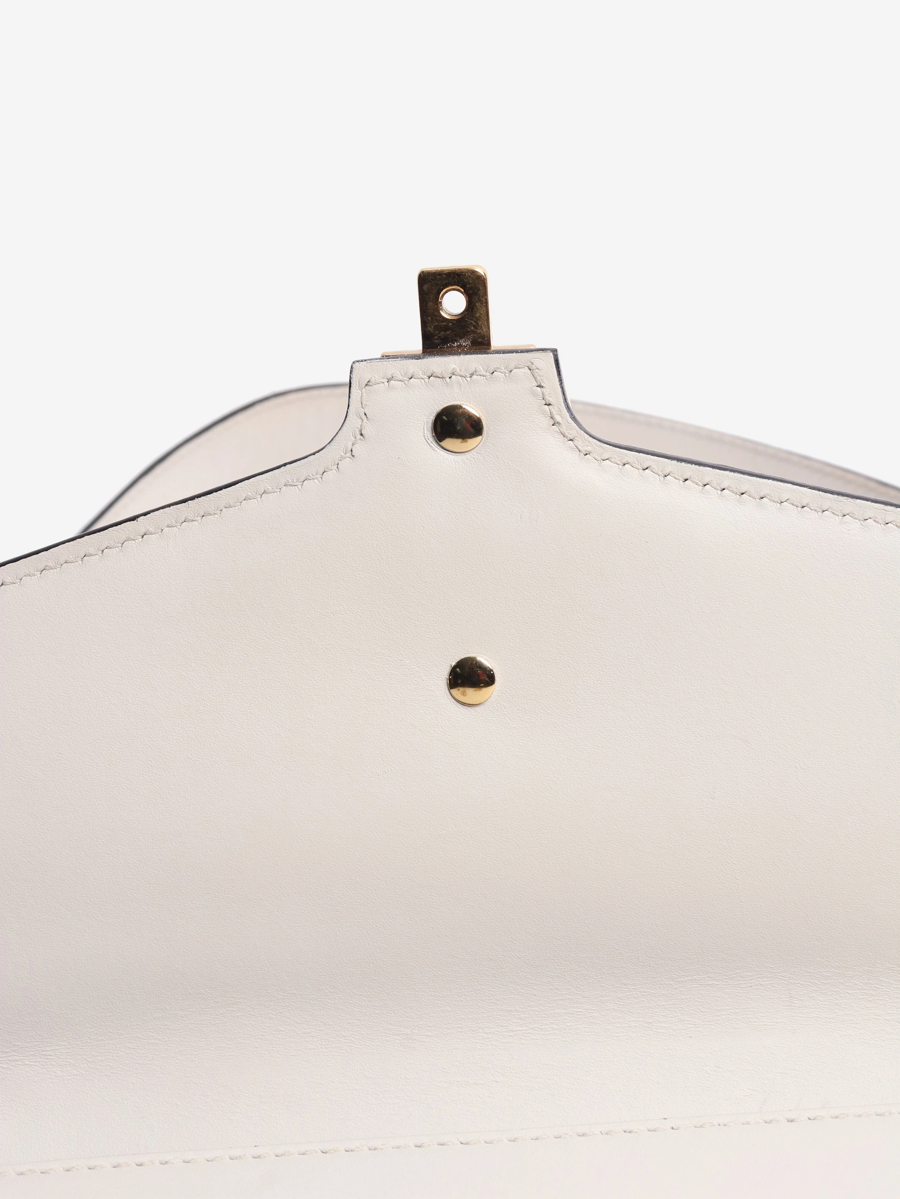 White Sylvie leather shoulder bag - Image 5