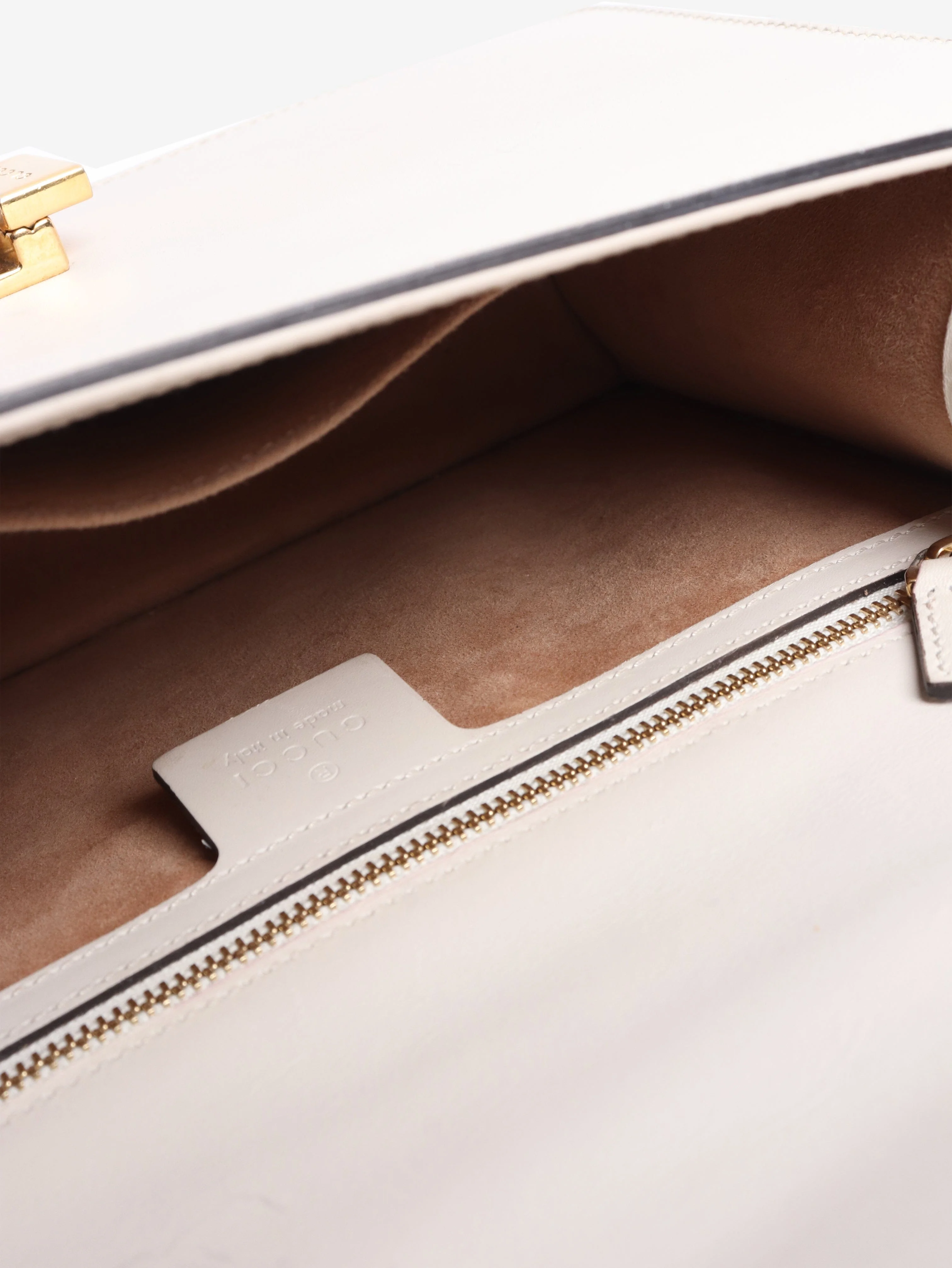White Sylvie leather shoulder bag - Image 7