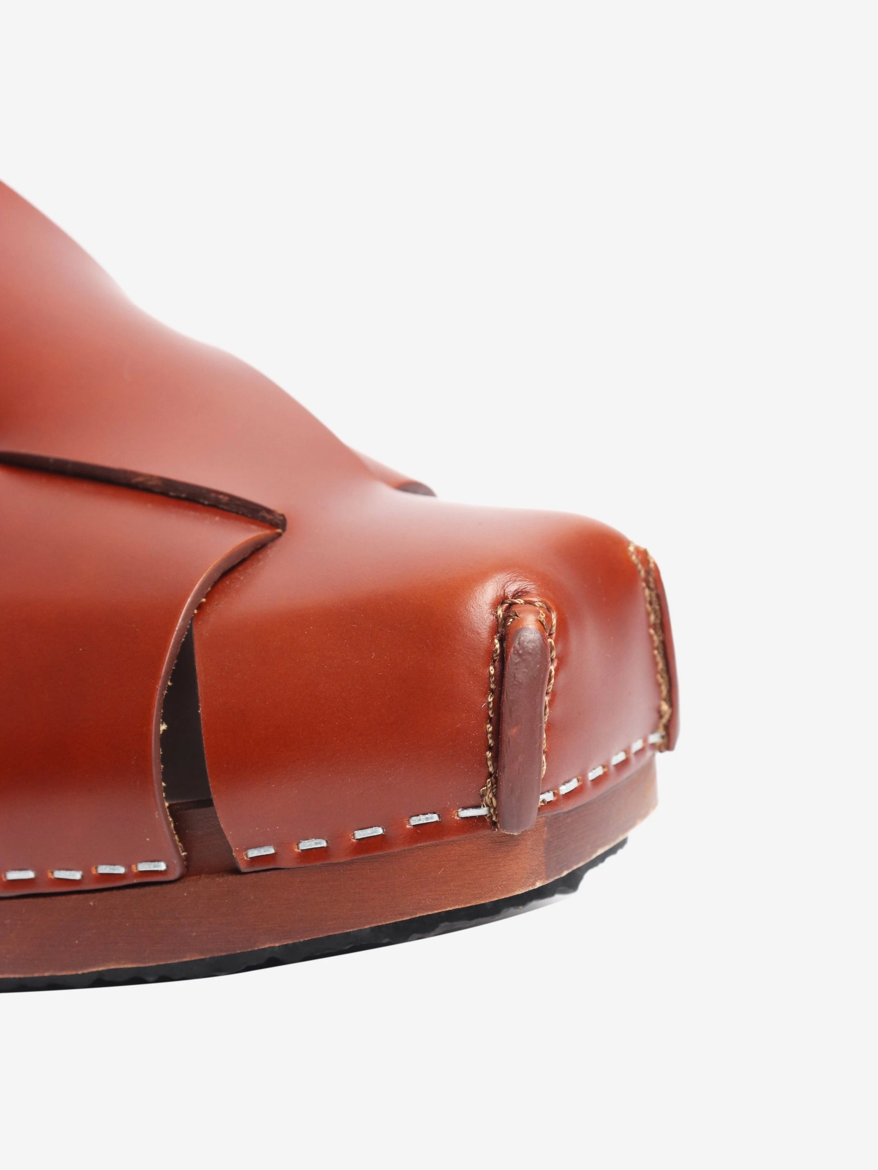 Tan Licia square-toe fisherman clogs - size EU 40 - Image 4