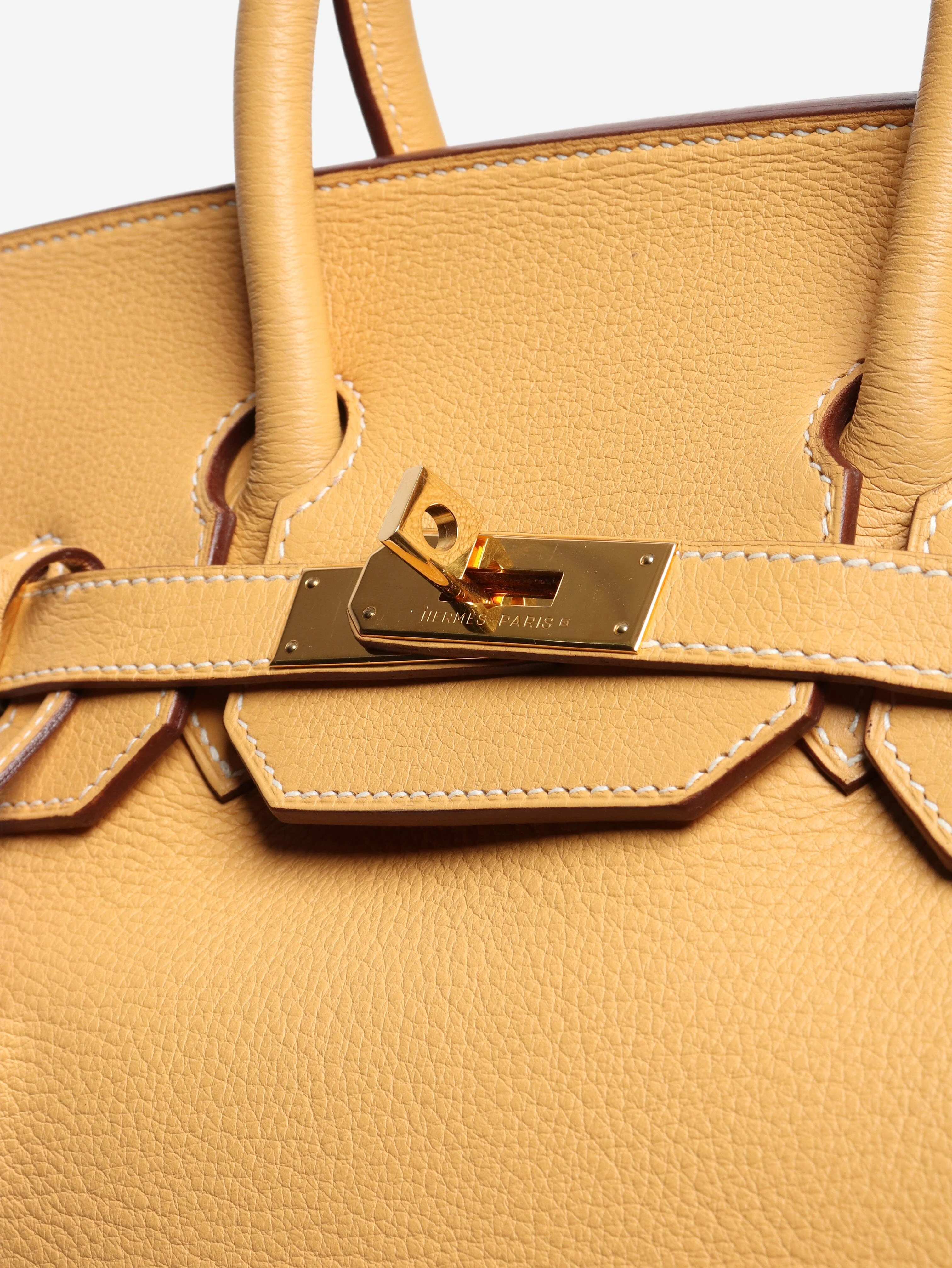 Amber vintage 2004 Birkin 30 HAC bag - Image 6