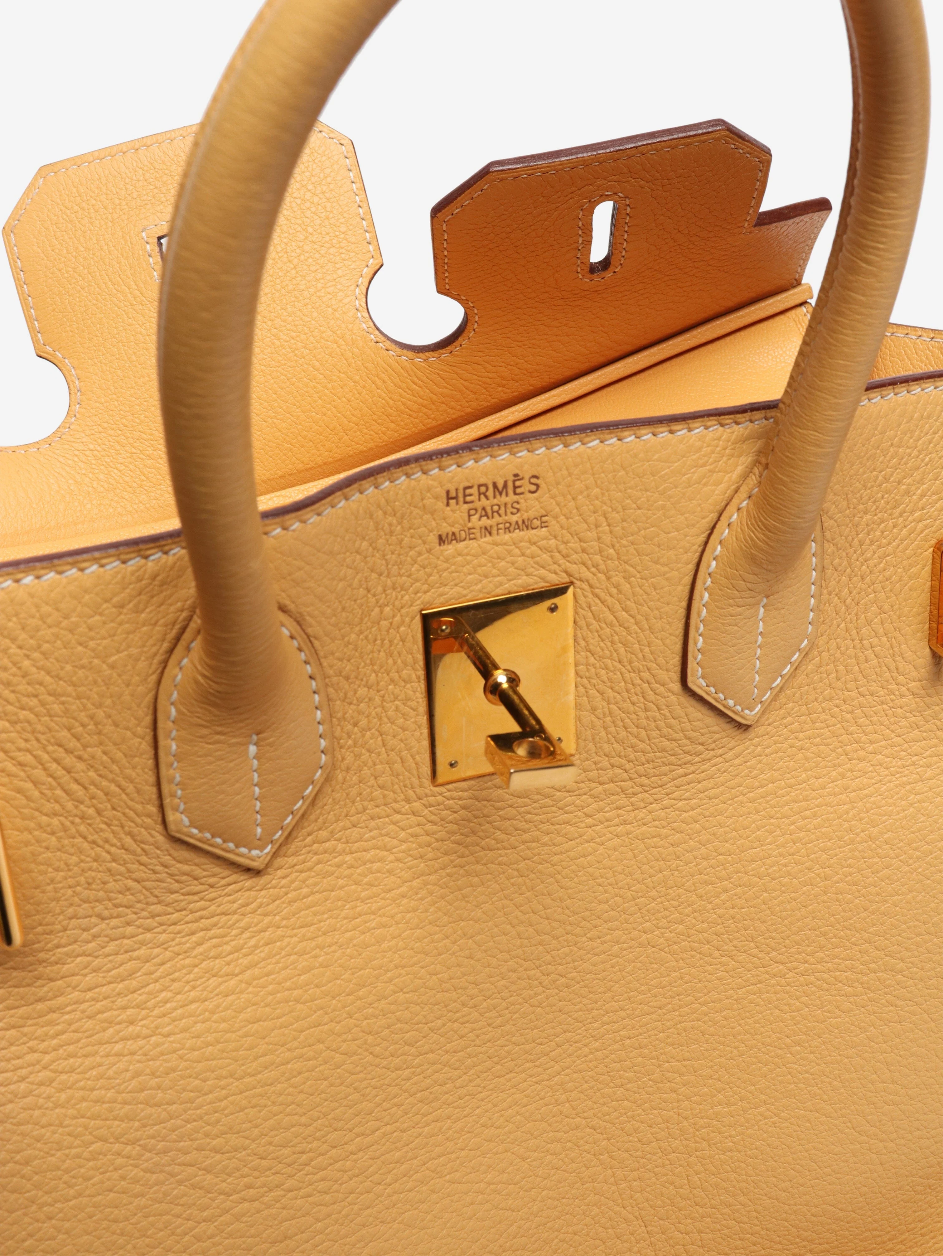 Amber vintage 2004 Birkin 30 HAC bag - Image 8